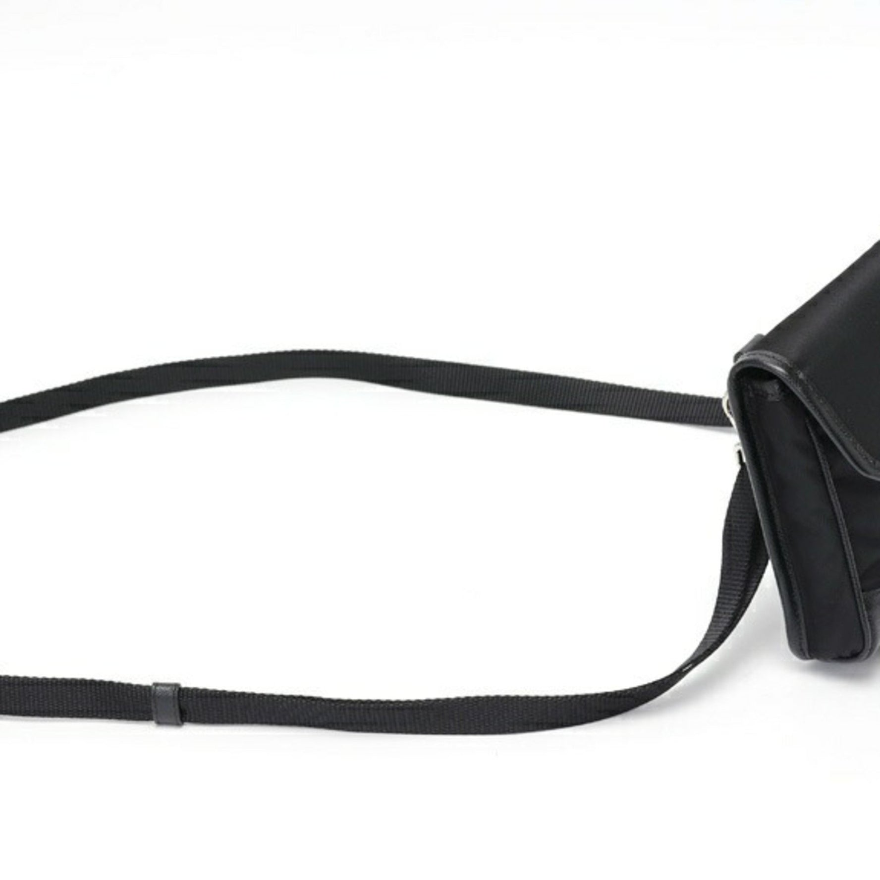 PRADA Re-Nylon Saffiano Leather Smartphone Case Phone Holder 2ZH108 Nylon/Leather K-157903