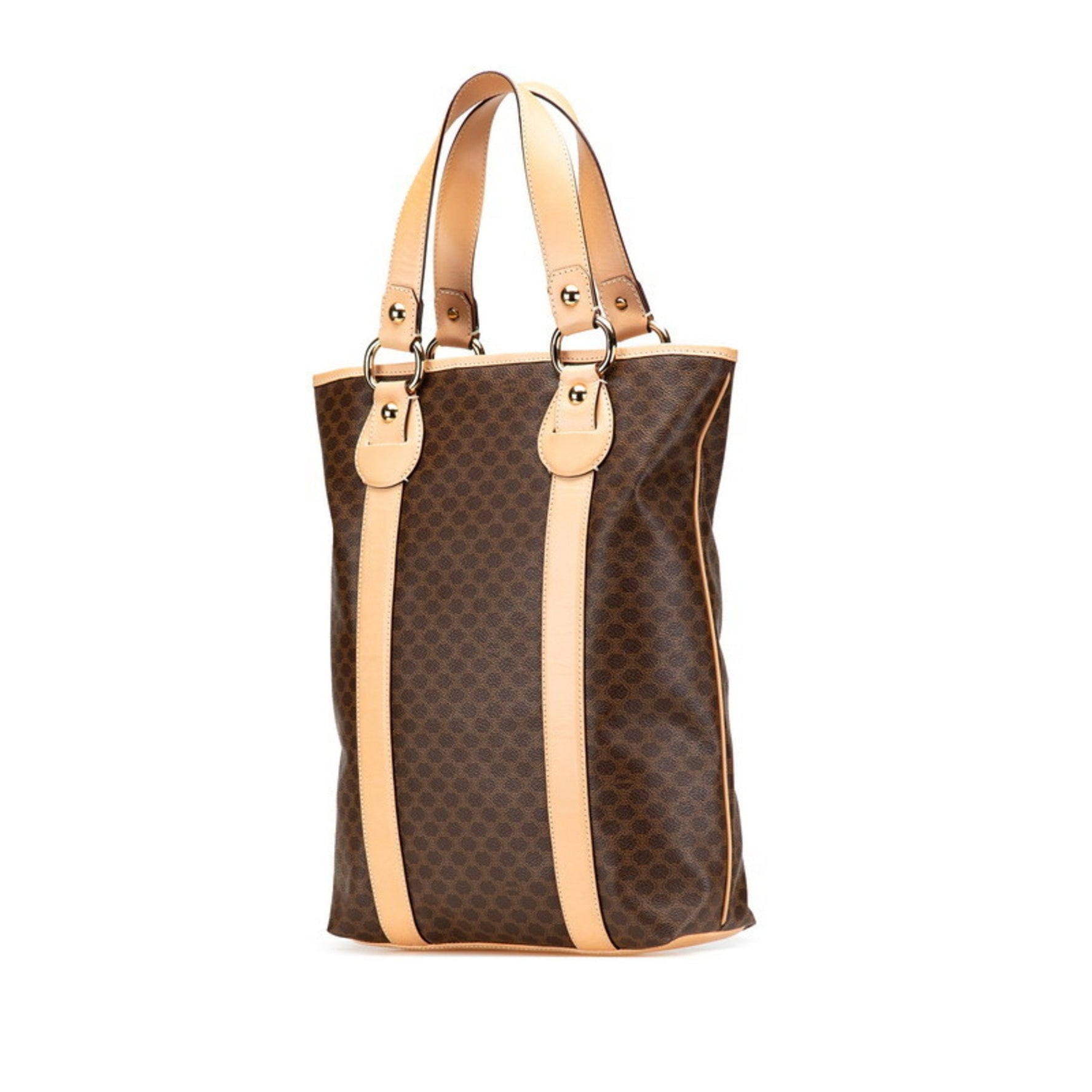Celine Macadam Tote Bag, Leather