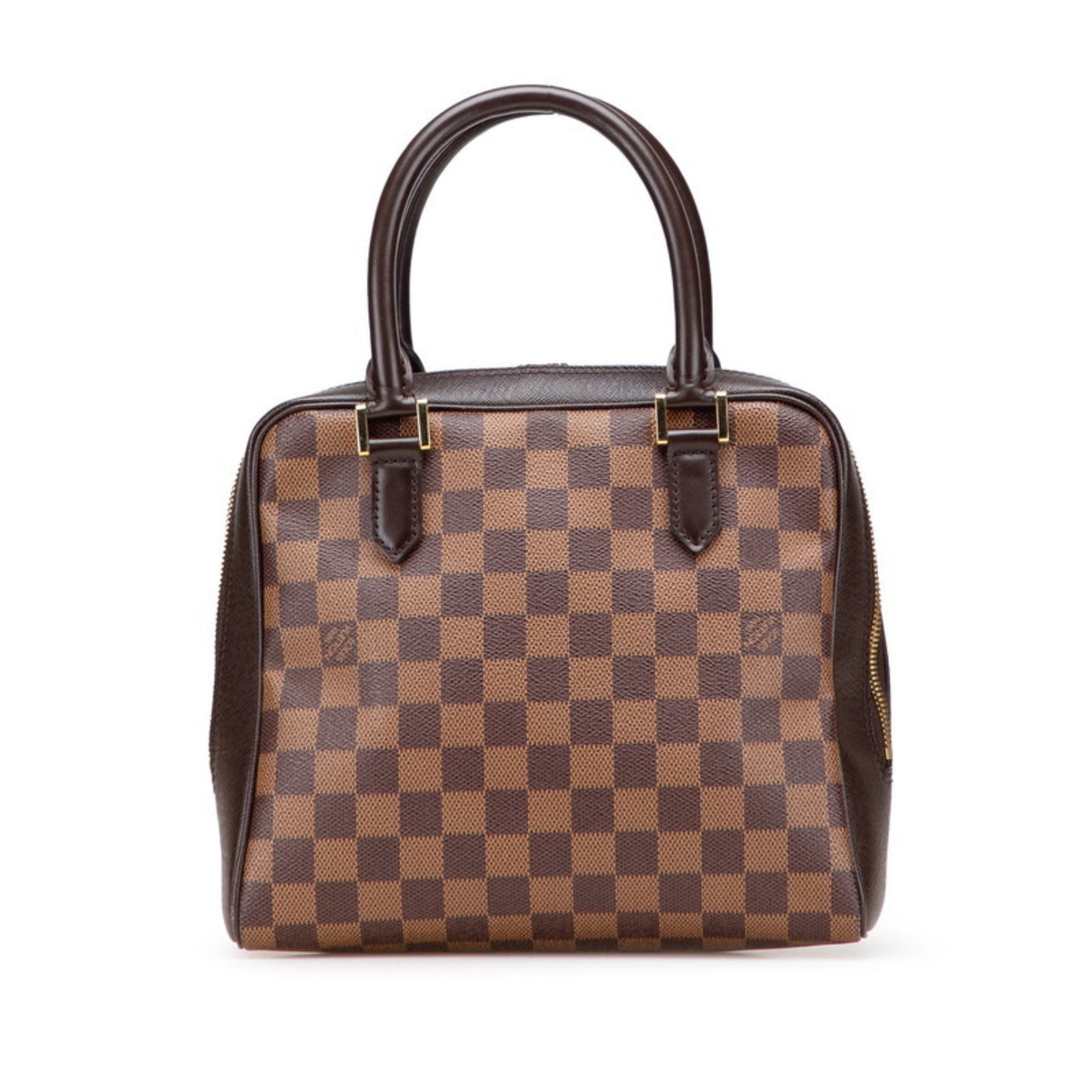 Louis Vuitton Damier Brera Handbag PVC Leather LOUIS VUITTON