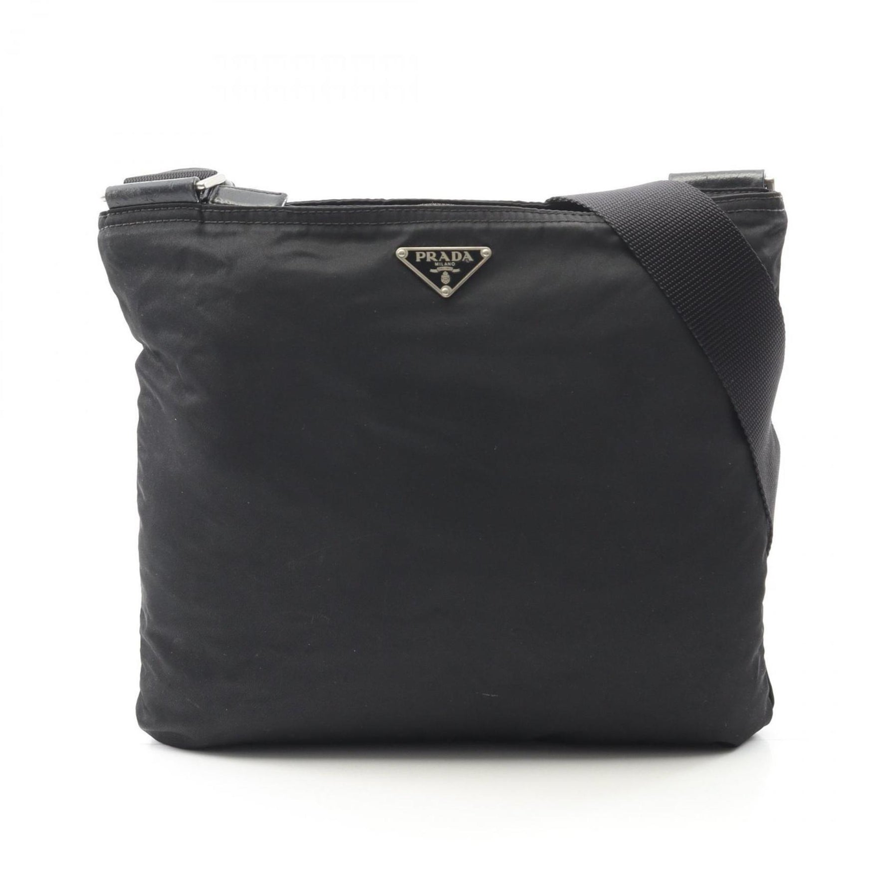 Prada Re-Nylon Shoulder Bag, Nylon and Leather