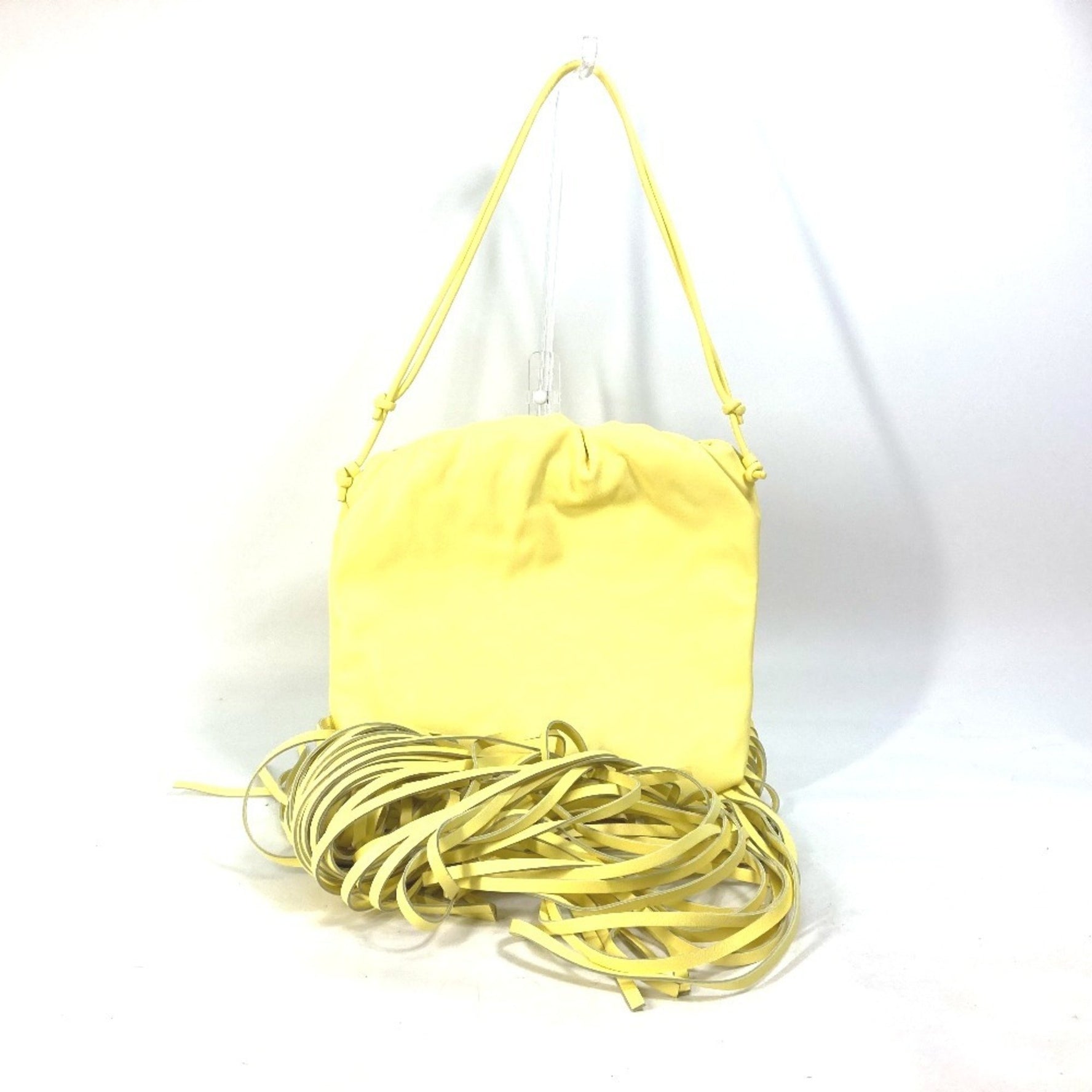BOTTEGA VENETA The Fringe Pouch Shoulder Bag, Leather, Like New