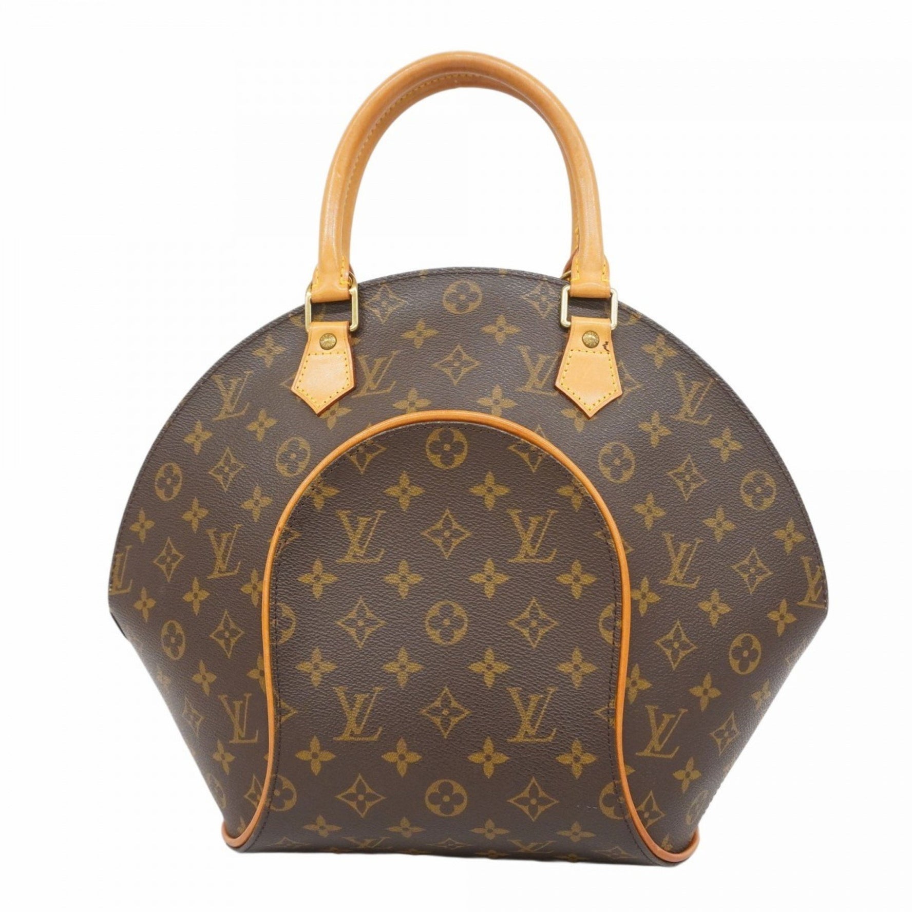 Louis Vuitton Monogram Ellipse MM Handbag M51126 Brown Women's