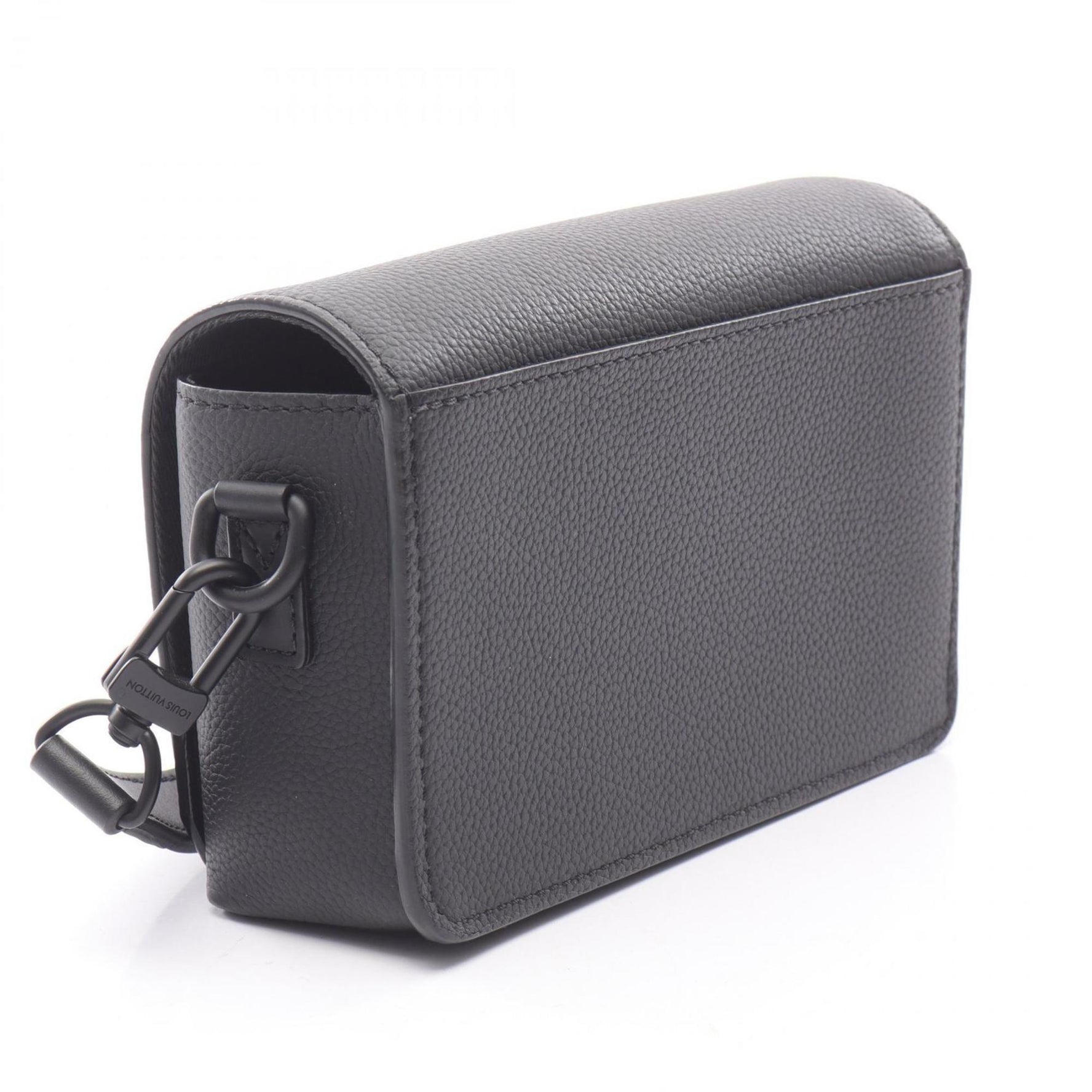 Louis Vuitton Fastline Wearable Wallet Shoulder Bag in Leather with Aerogram Pattern, Black