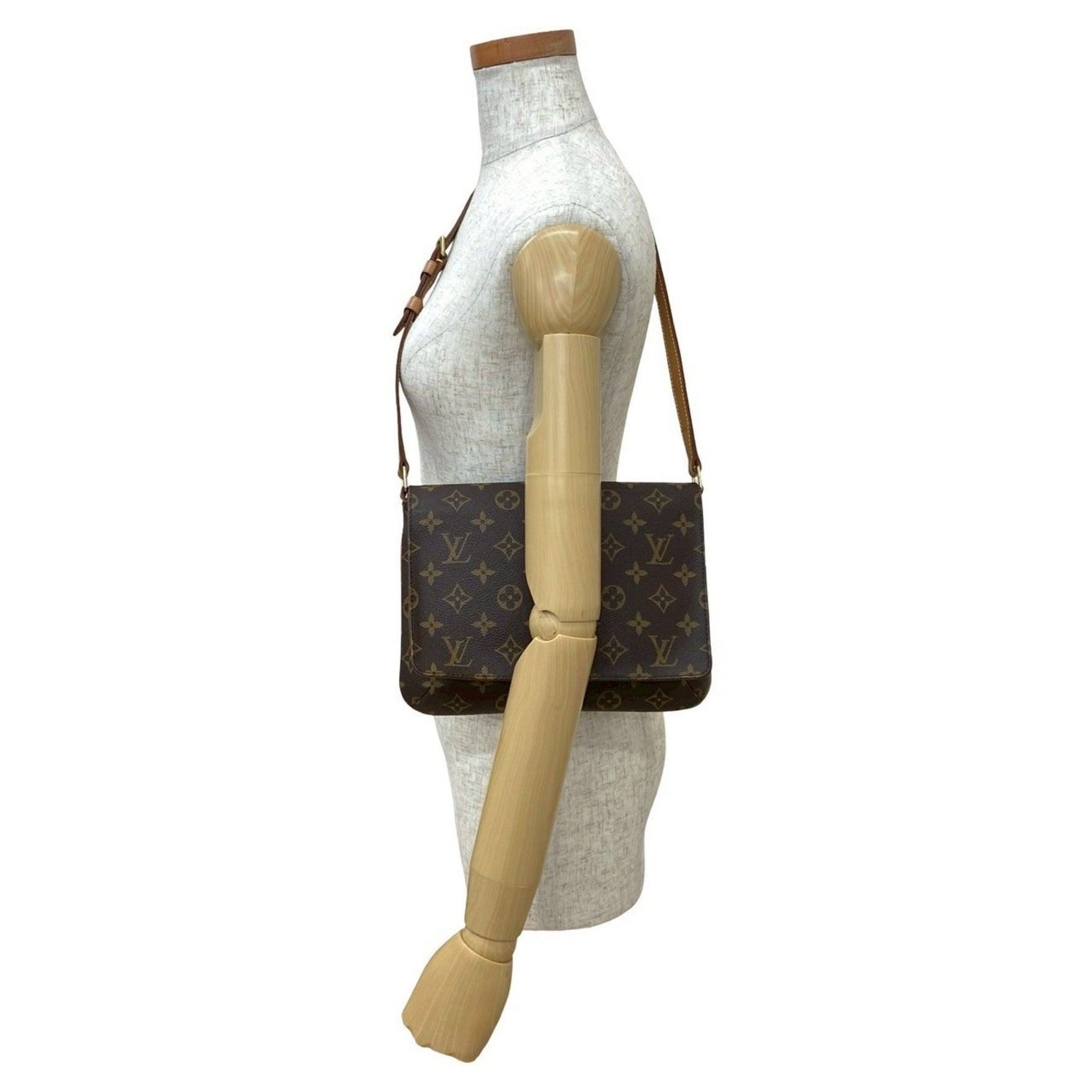 Louis Vuitton Vintage Musette Tango Monogram Leather Semi-Shoulder Bag, 253-7