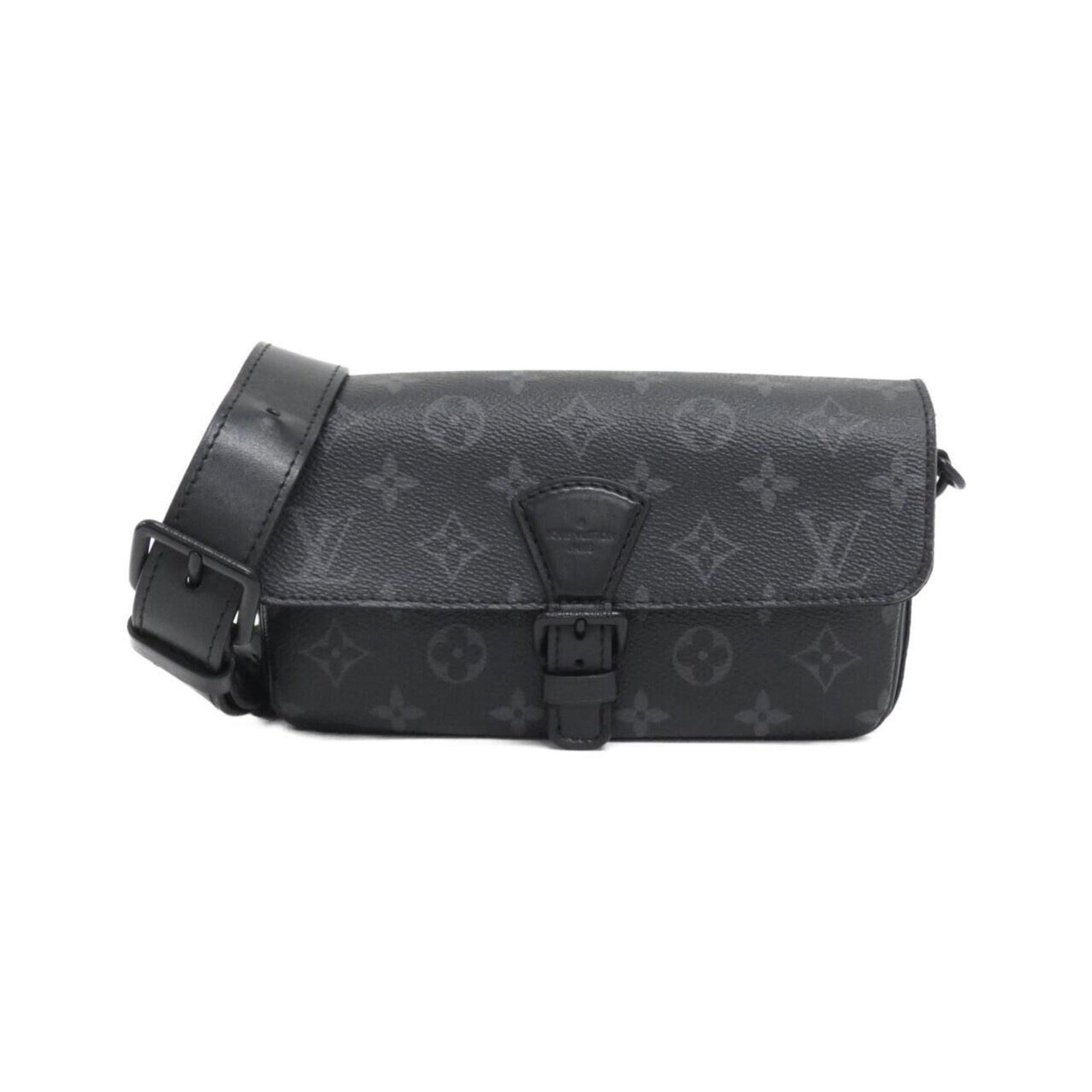 Louis Vuitton Monogram Eclipse Montsouris Wearable Wallet Shoulder Bag