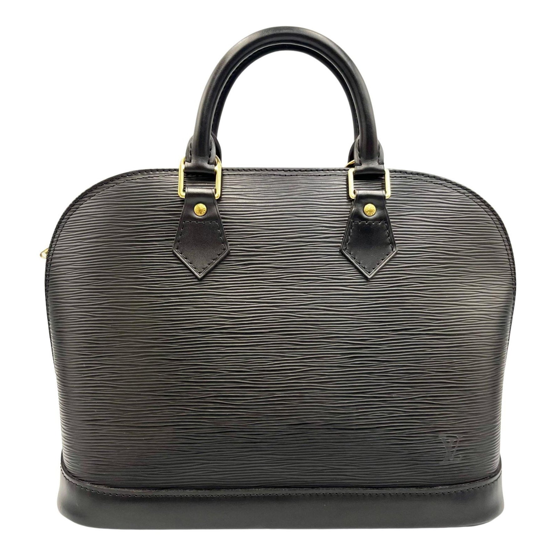 Louis Vuitton Alma Epi Handbag Leather