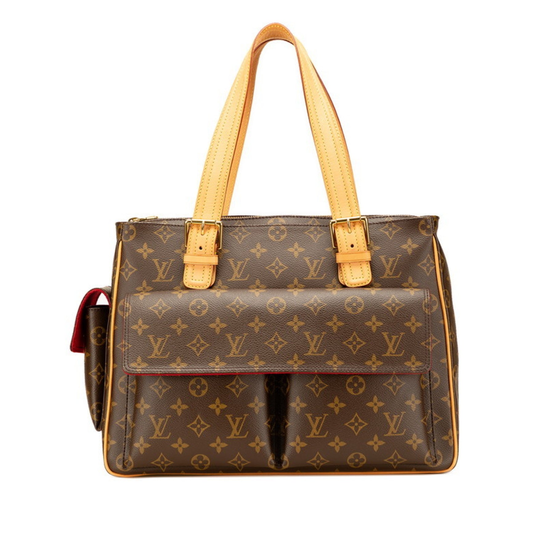 Louis Vuitton Monogram Multiply Cite Shoulder Bag Tote M51162 Brown PVC Leather Women's LOUIS VUITTON