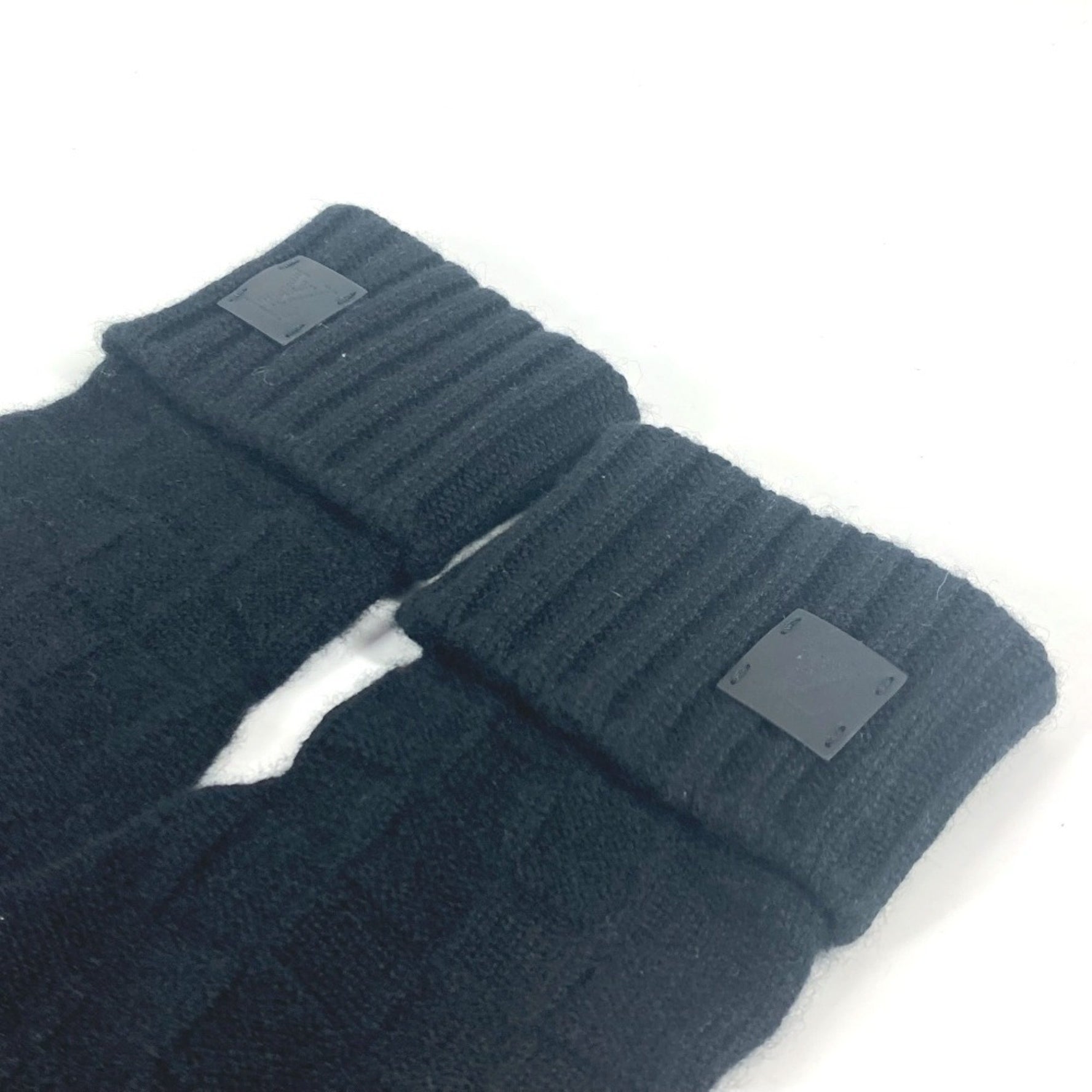 Louis Vuitton Leather patch tag Gon Helsinki Damier Gloves Accessories Cashmere