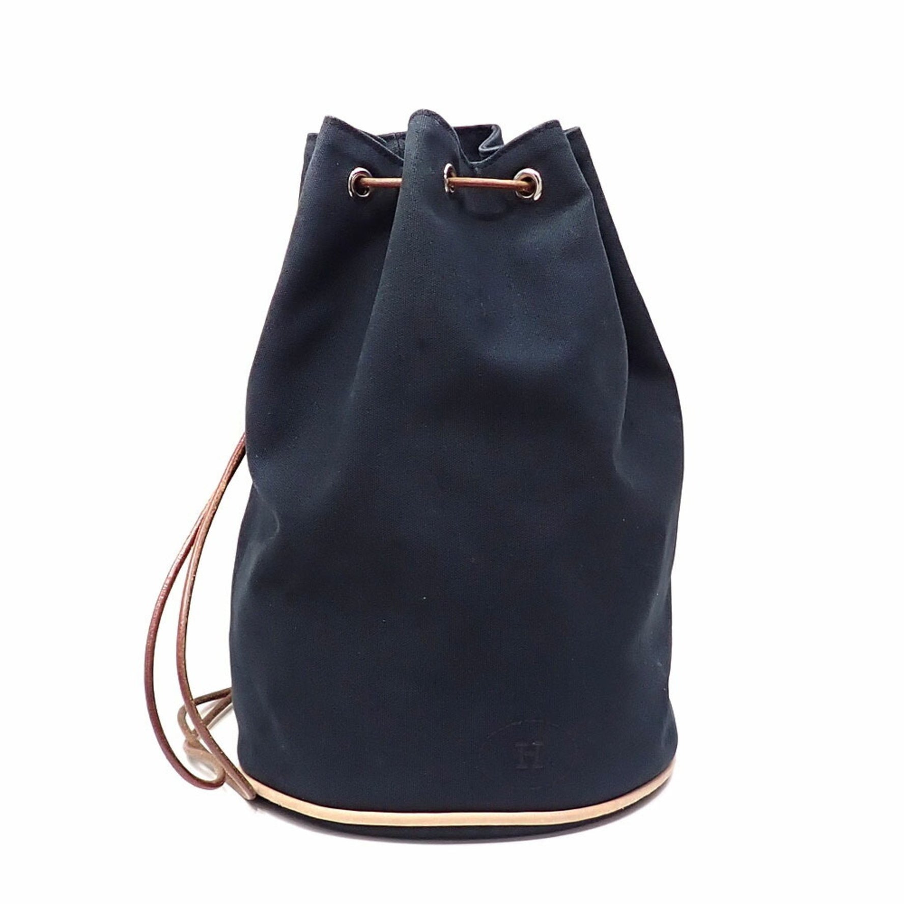 Hermes Hermès Polochon Mimir PM Shoulder Bag Canvas and Leather
