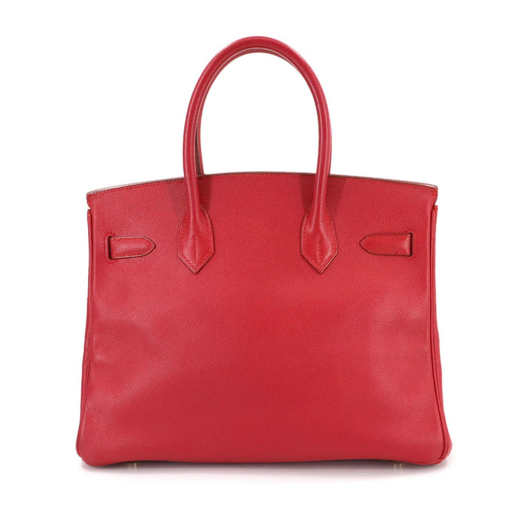 Hermes Hermès Birkin 30 Couchvel Epsom Rouge vif handbag, 1999, gold hardware, stamped C.