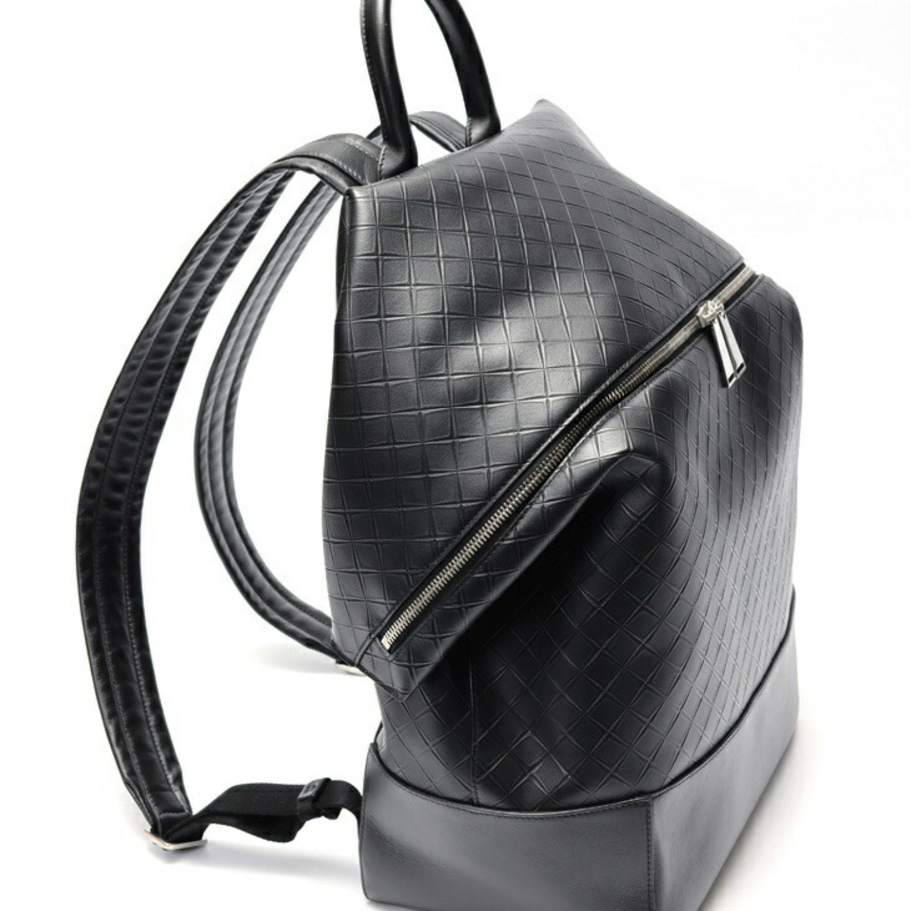 Bottega Veneta Intrecciato Backpack Leather