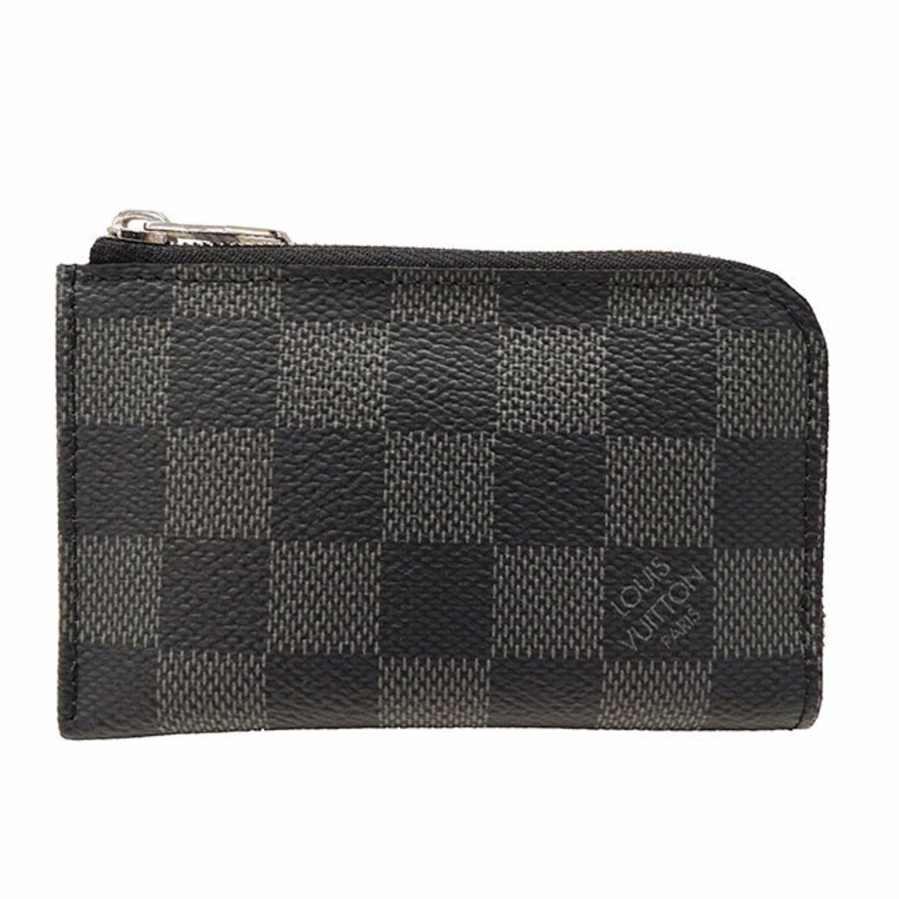 Louis Vuitton Wallet, Damier Graphite Canvas Porte Monnaie NM L-Zip Coin Purse