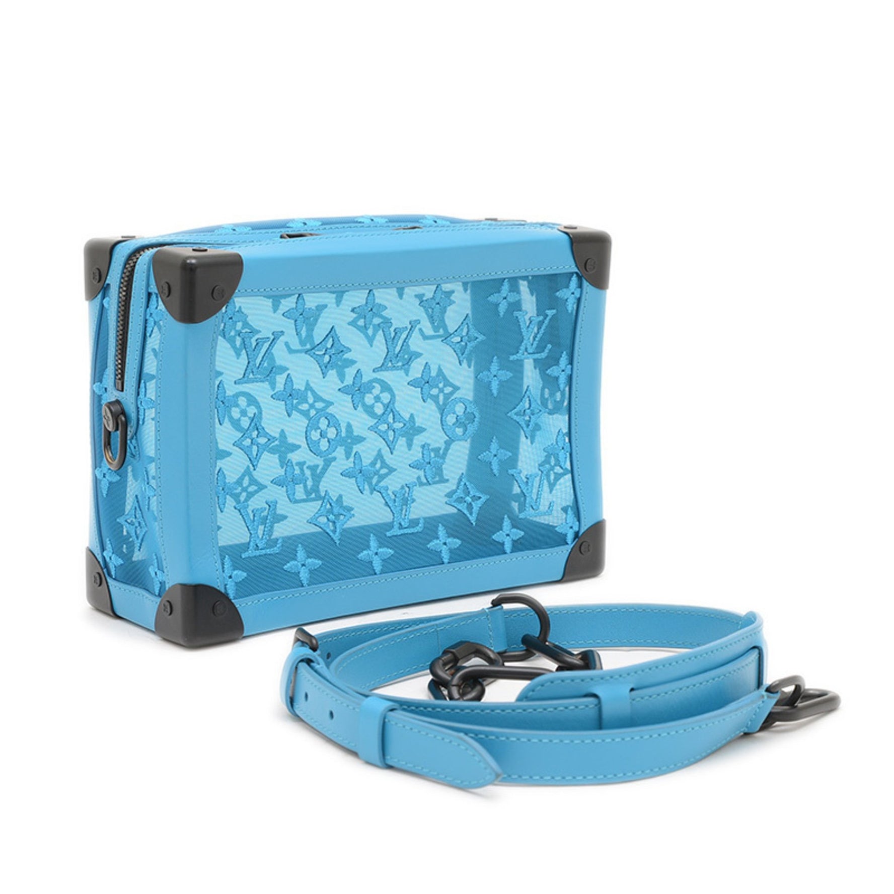 Louis Vuitton Monogram See-Through Soft Trunk Shoulder Bag