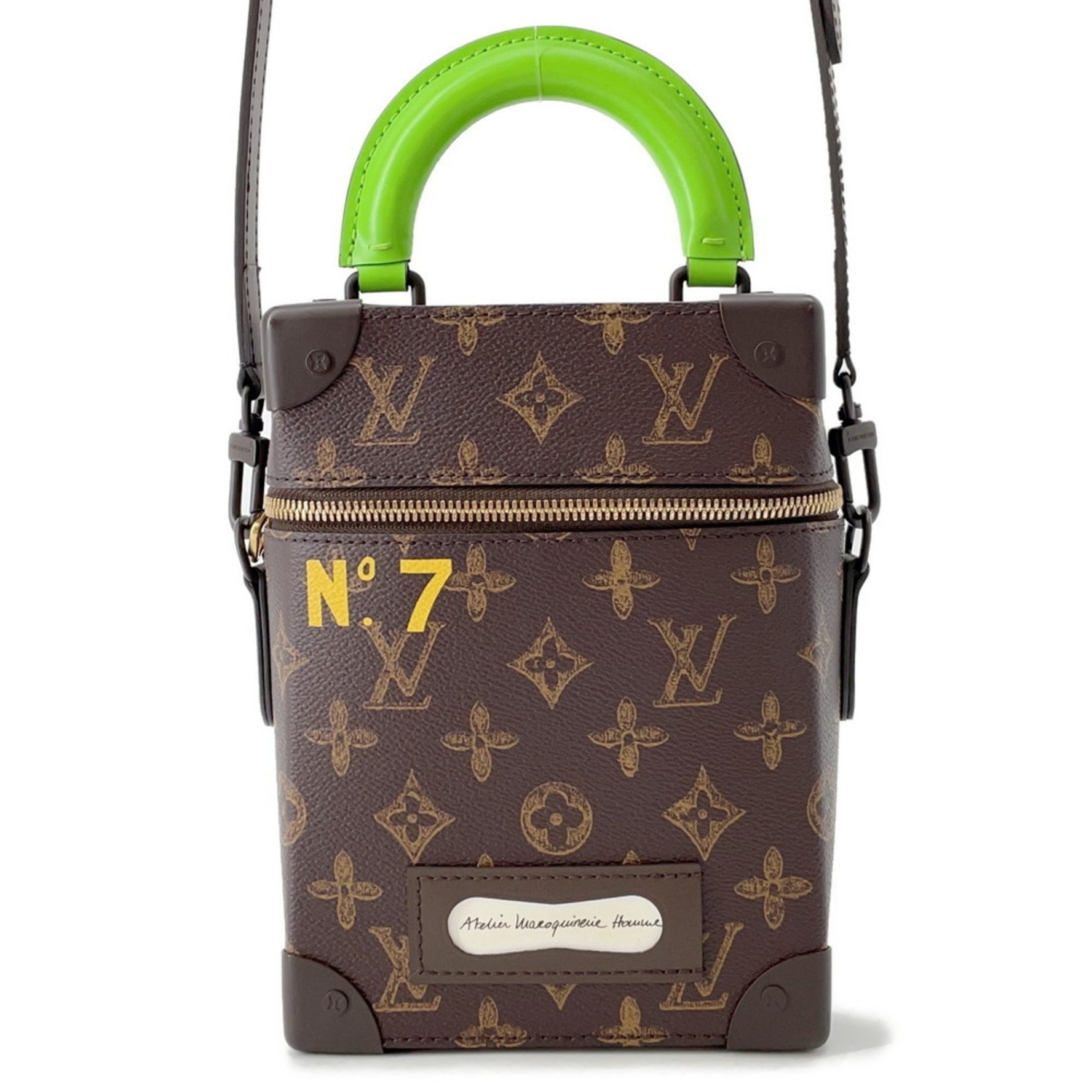 Louis Vuitton Monogram Vertical Box Trunk Shoulder Bag by Virgil Abloh