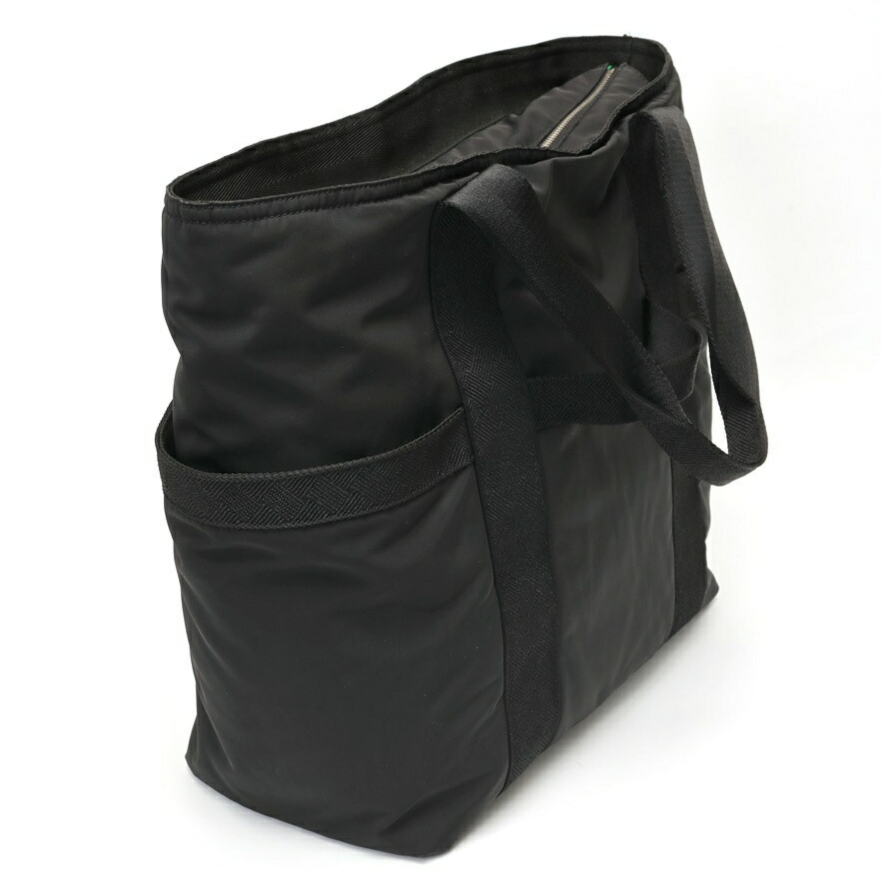 Bottega Veneta Intrecciato Pattern Tote Bag Nylon