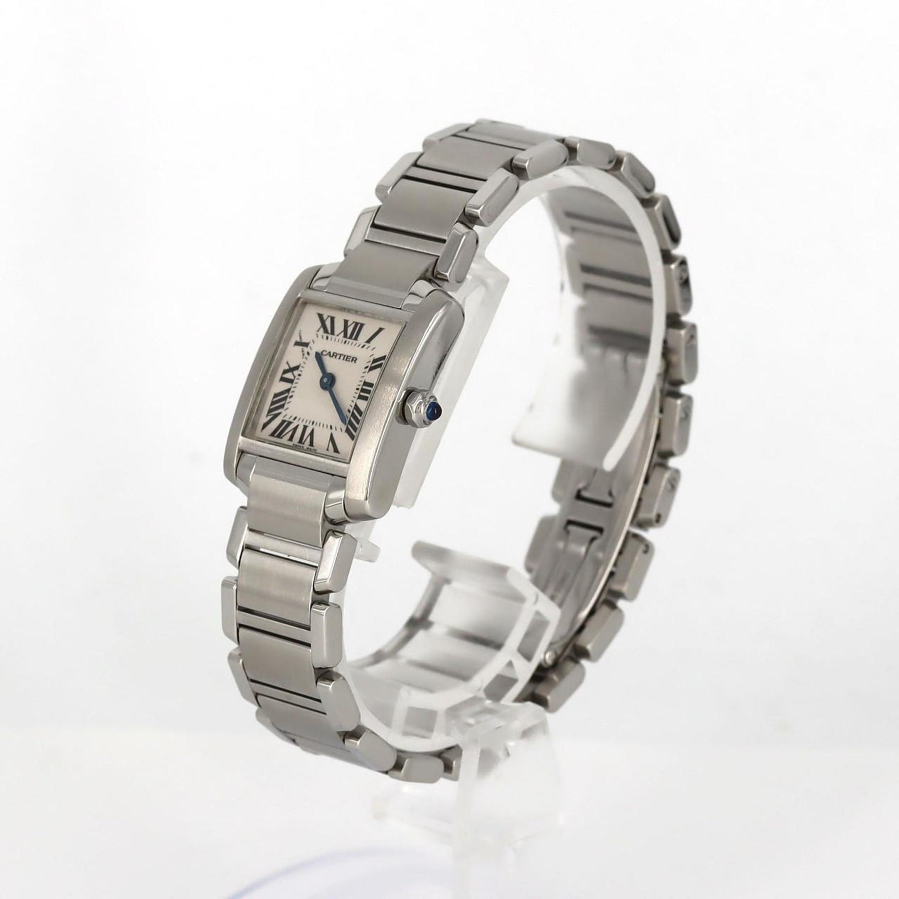 Cartier Tank Francaise SM SS Wristwatch Quartz