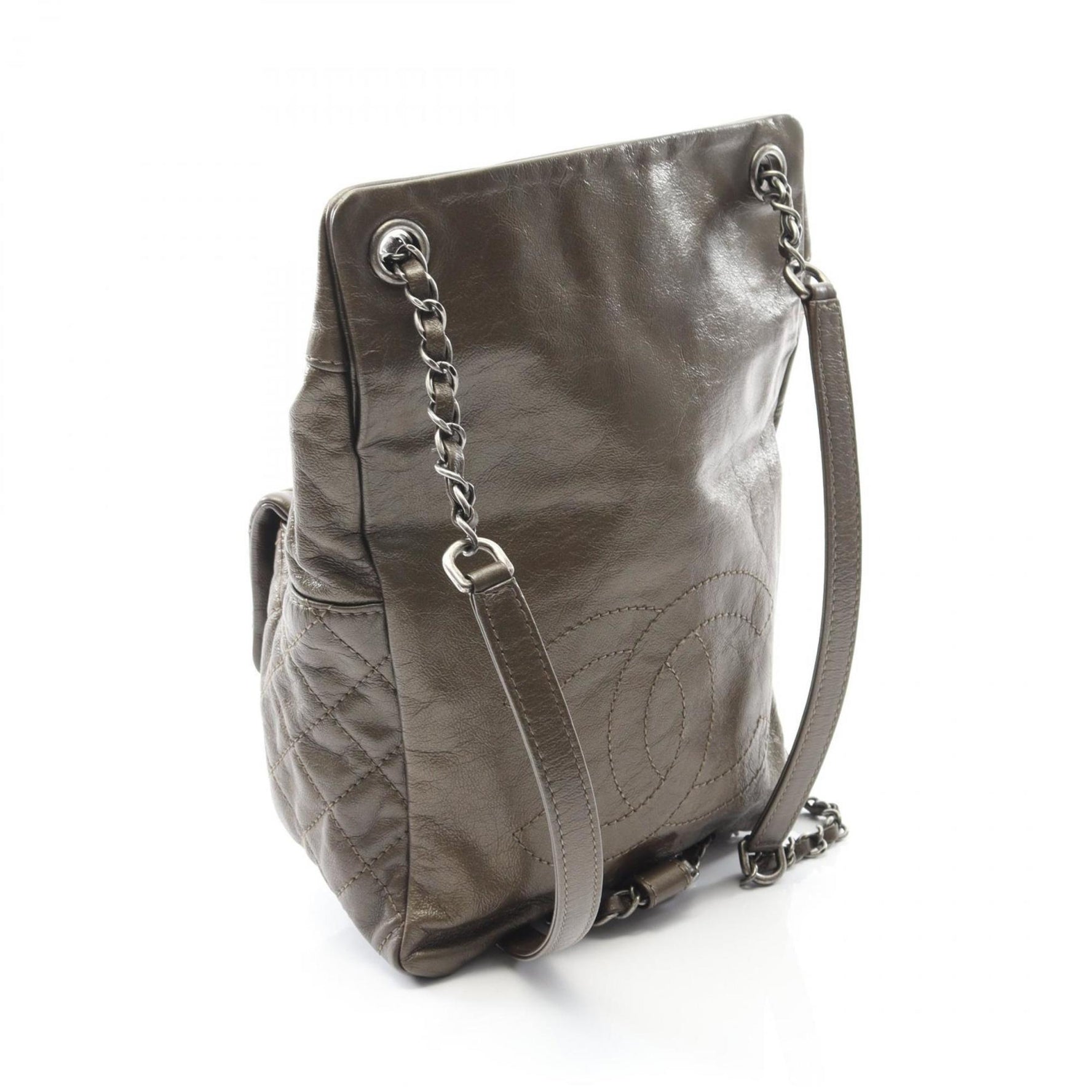 CHANEL Matelasse Backpack, Leather