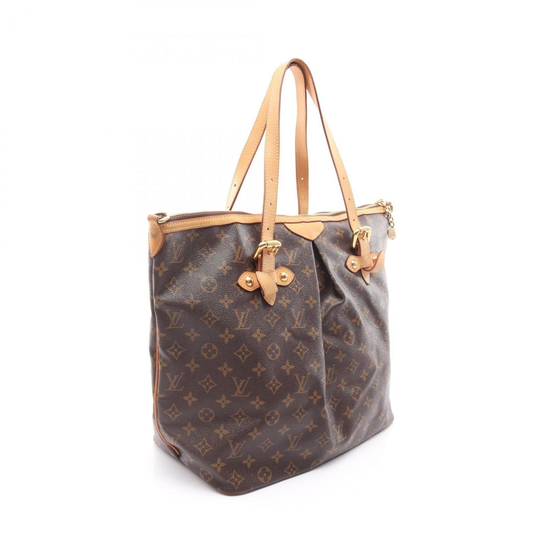 Louis Vuitton Palermo GM Monogram Shoulder Bag, Coated Canvas and Leather