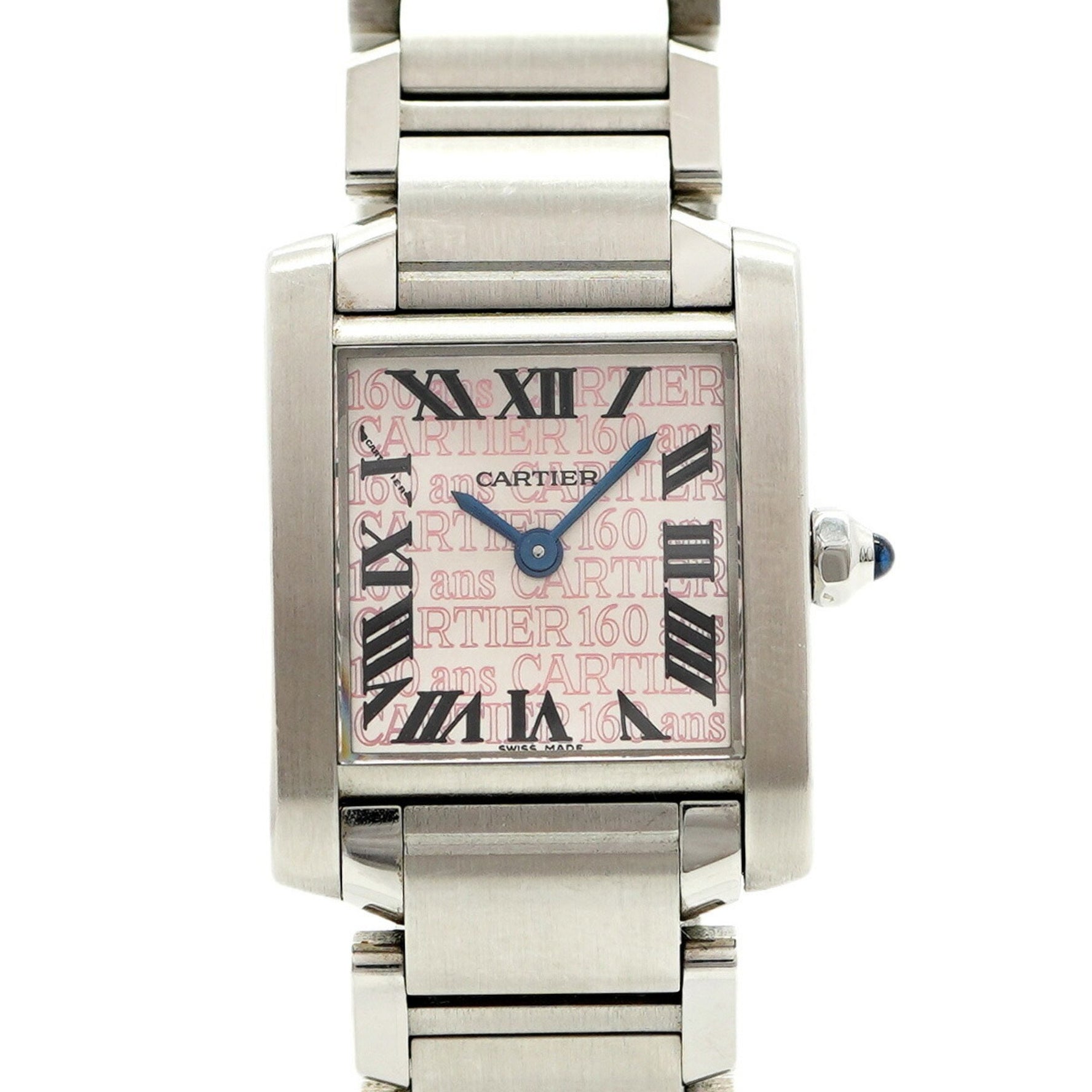 Cartier Tank Française SM Pink Dial Watch