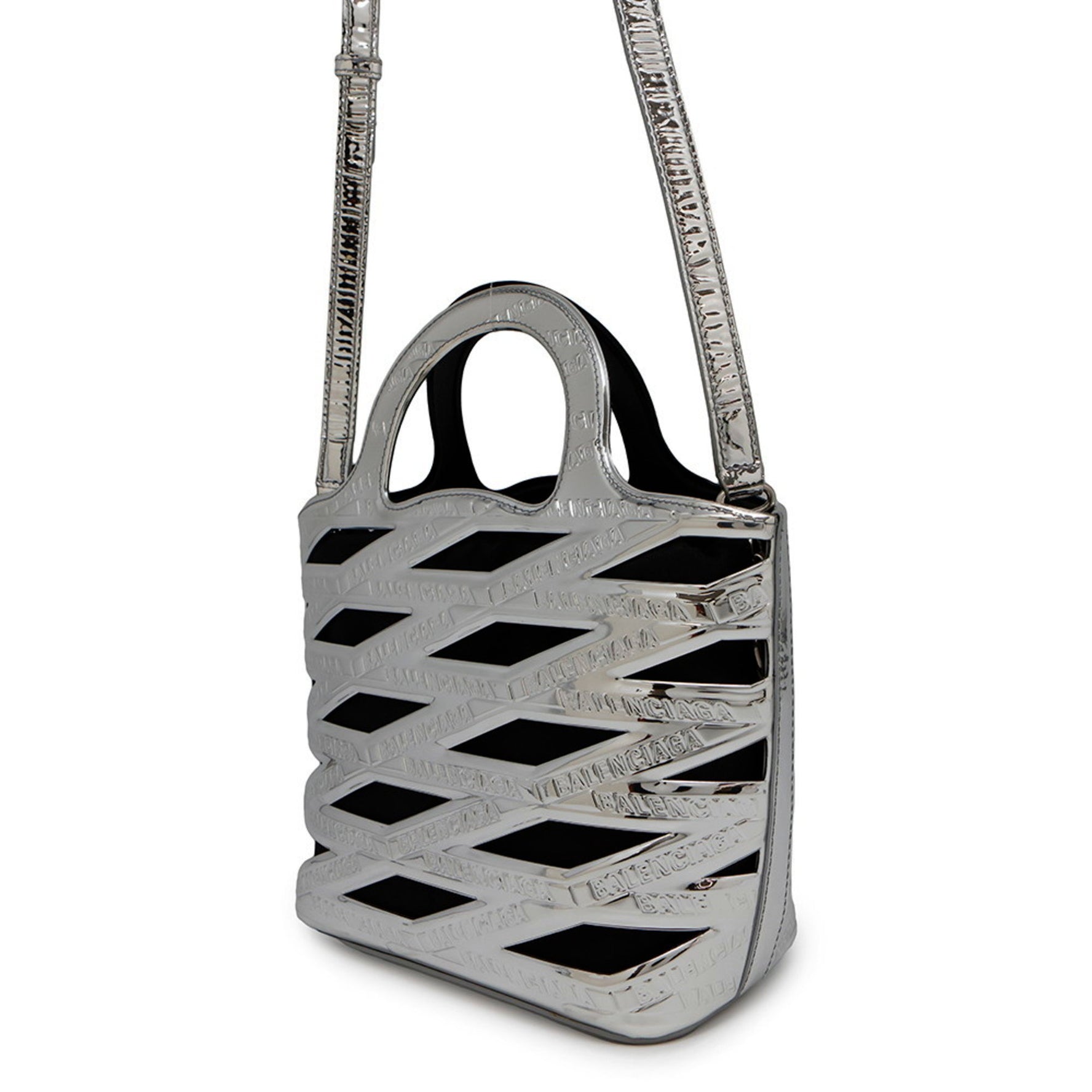 Balenciaga Handbag Neo Basket Patent BALENCIAGA 2way Shoulder Bag