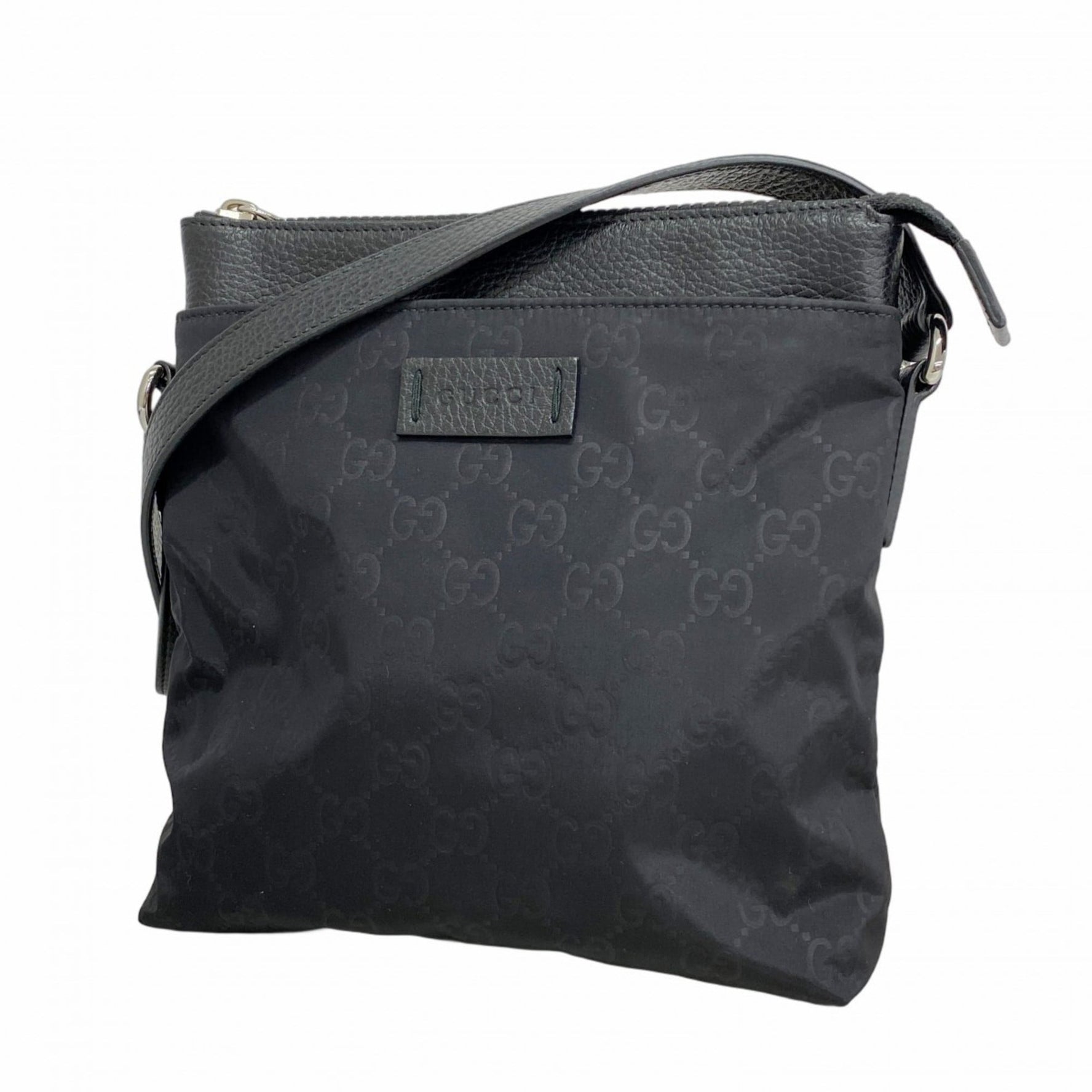 Gucci GG Nylon Shoulder Bag Men's