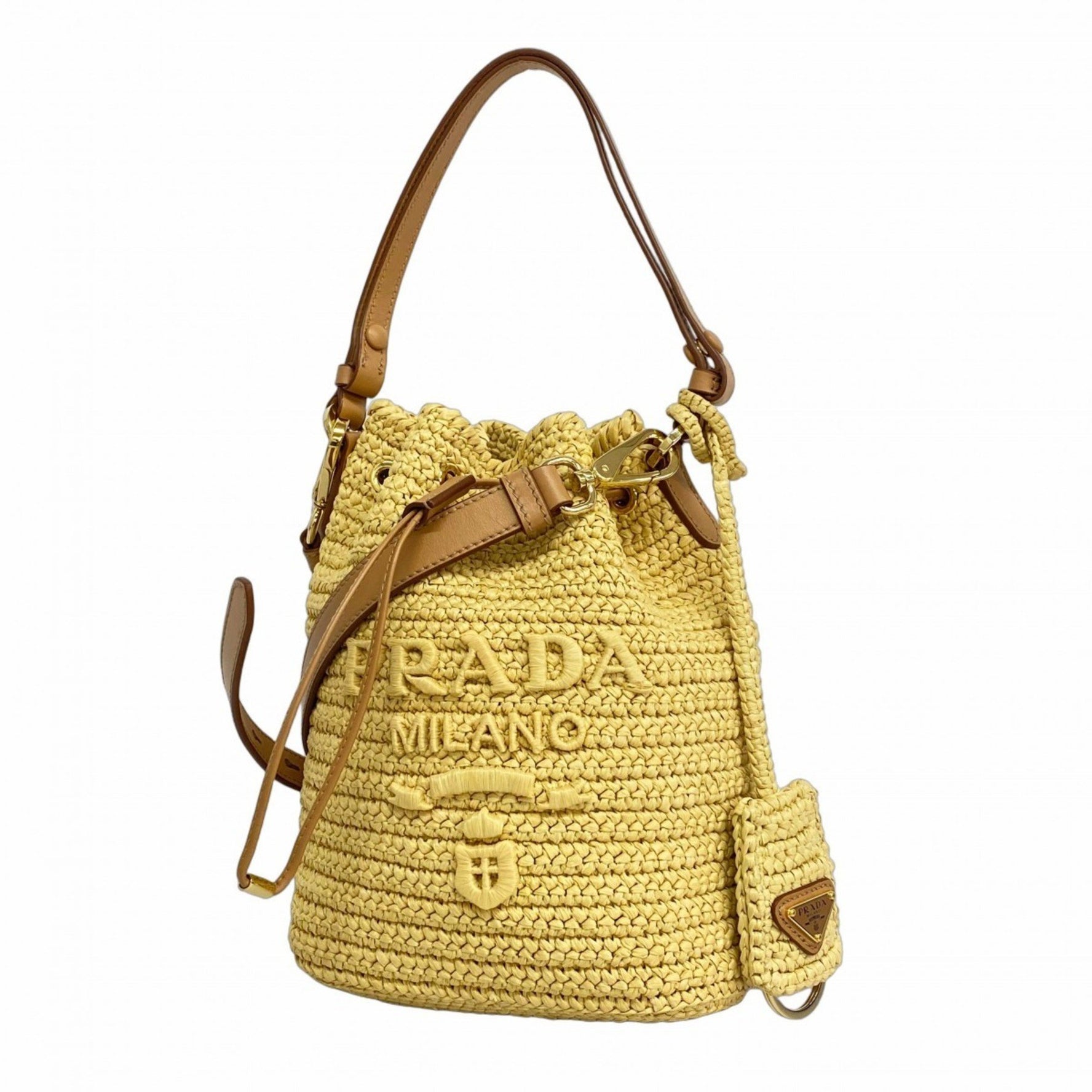Prada Straw Handbag