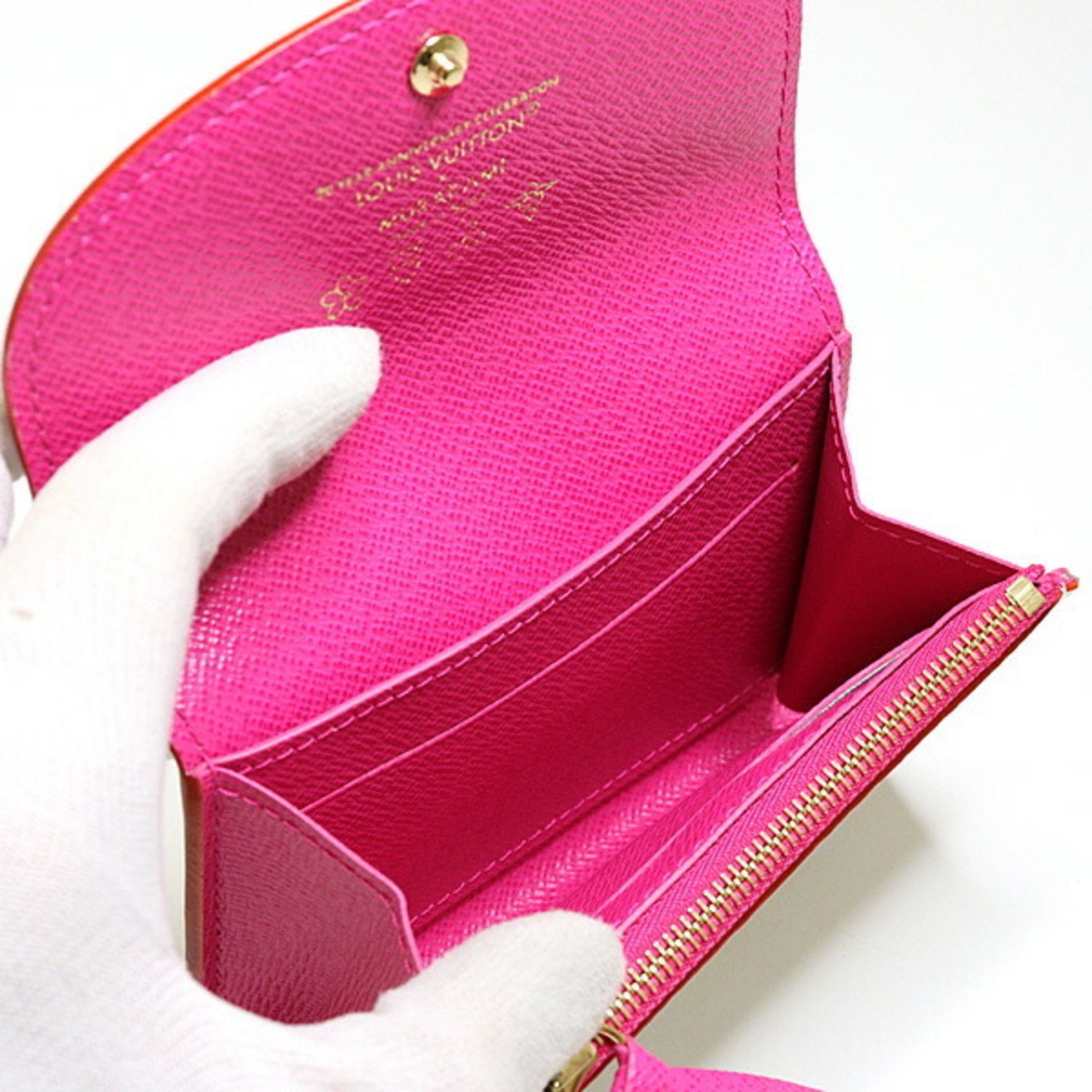 Louis Vuitton LV×TM Porte Monnaie Rosalie Monogram Multicolore Mini Wallet by Takashi Murakami