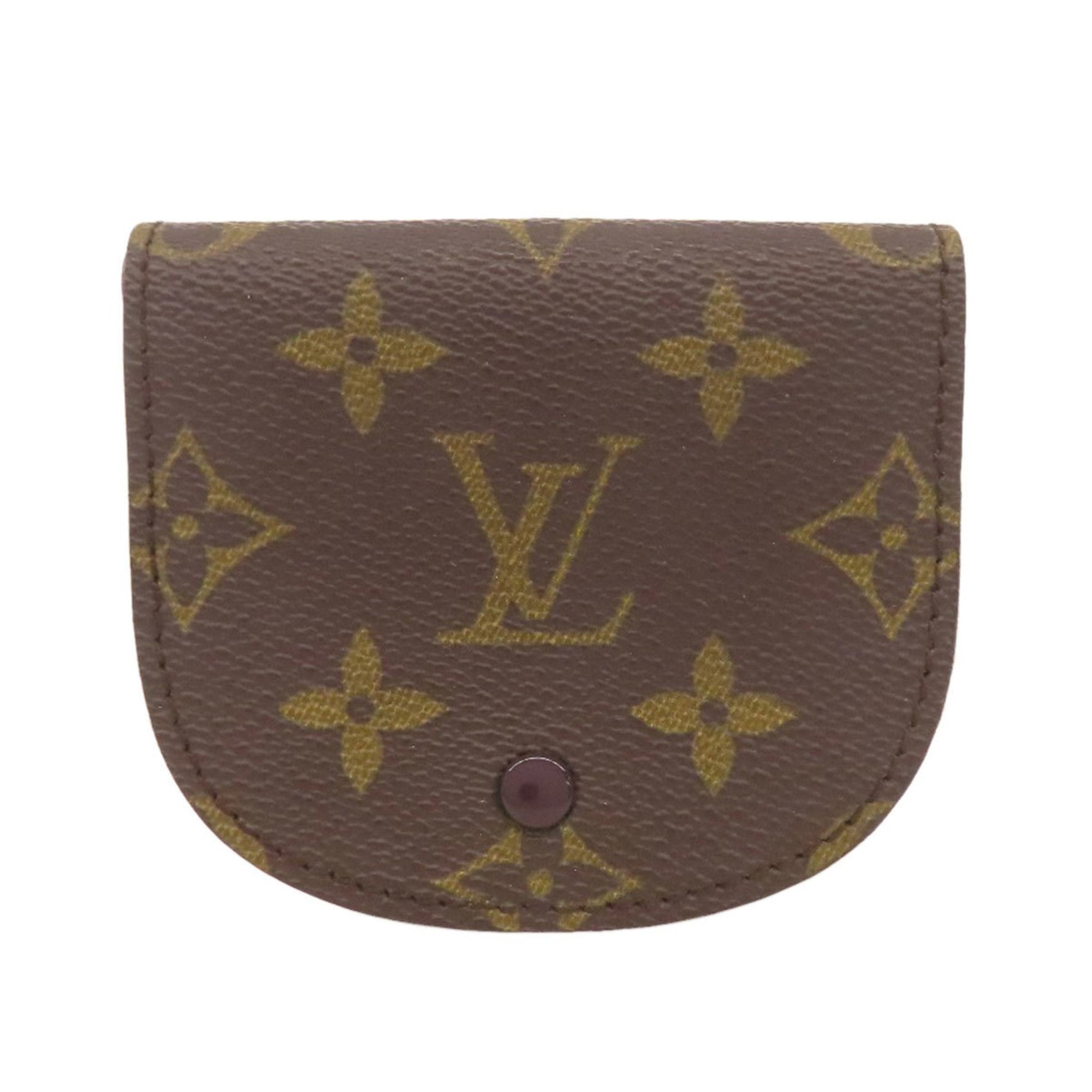 Louis Vuitton Porte Monnaie-Gousse Coin Case Canvas LOUIS VUITTON