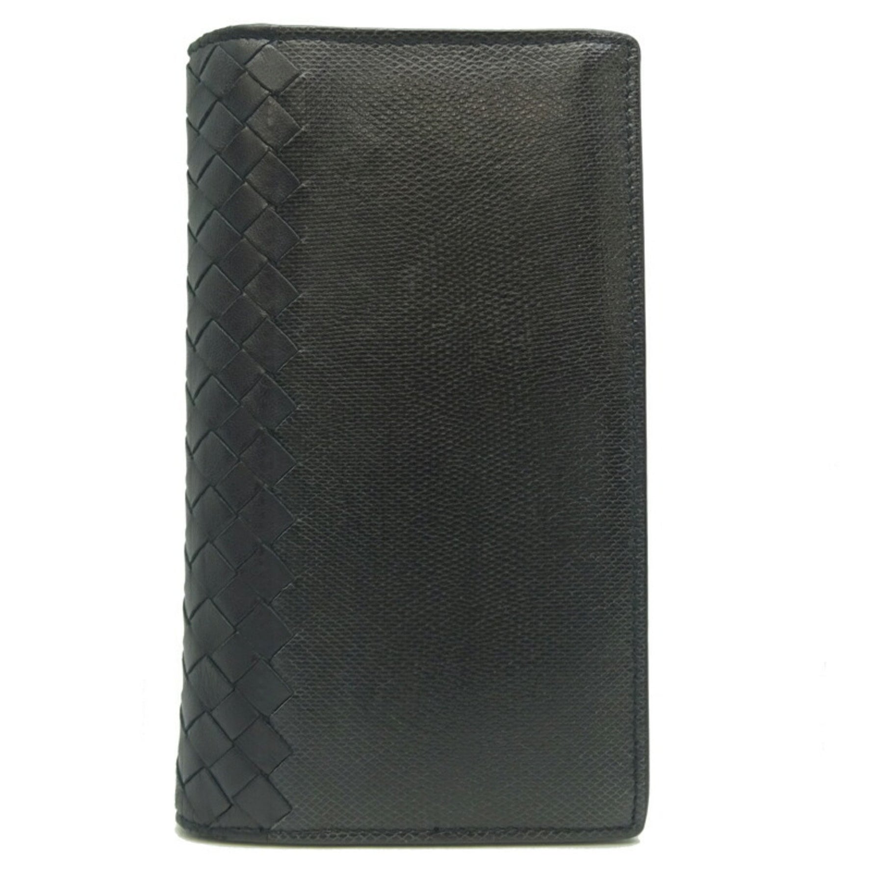 Bottega Veneta Intrecciato Cangle Long Wallet Leather
