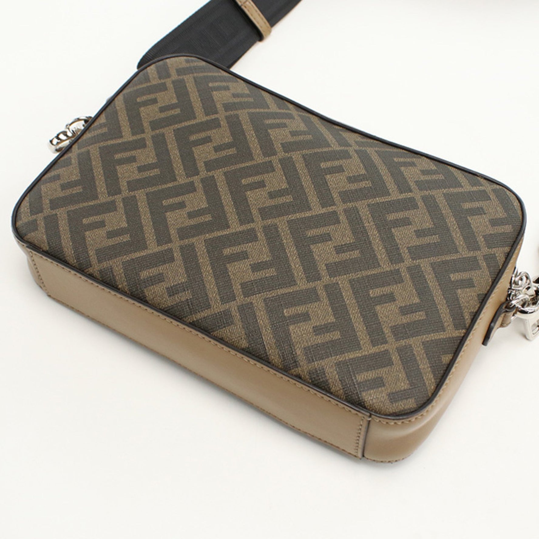 FENDI Diagonal Shoulder Bag with Camera Case