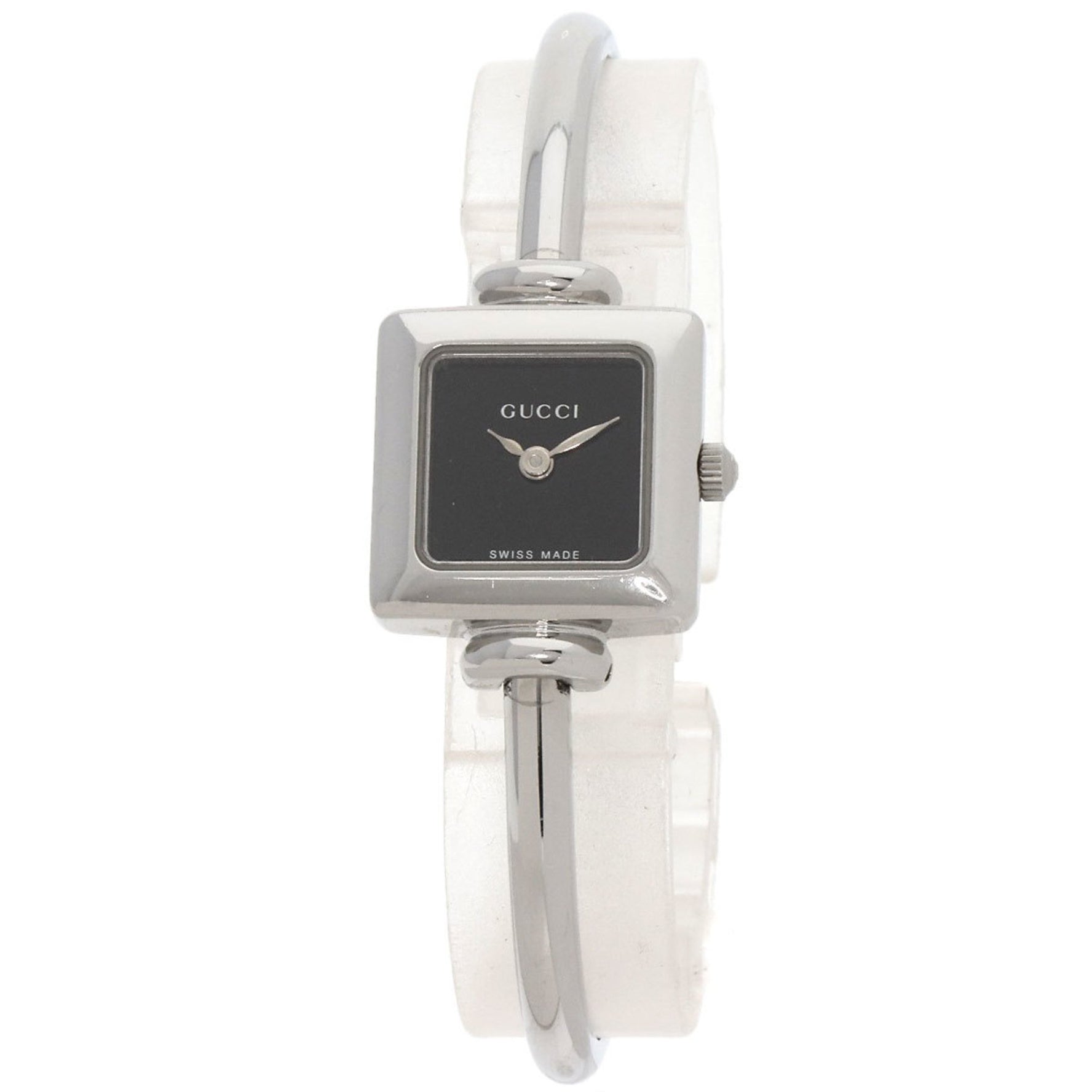 Gucci 1900L Square Face Watch Stainless Steel SS Ladies GUCCI