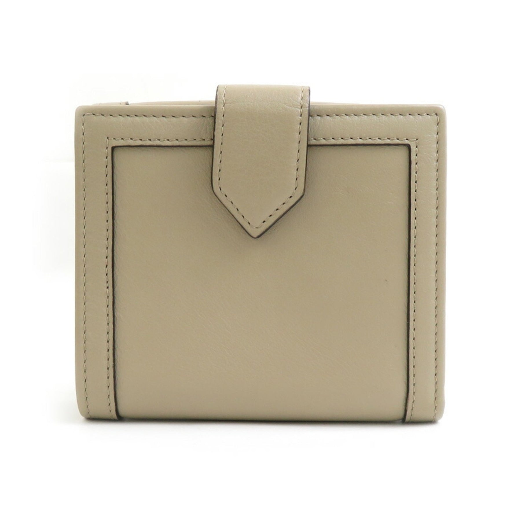 GUCCI Bi-fold wallet GG Marmont leather beige women's r10325a