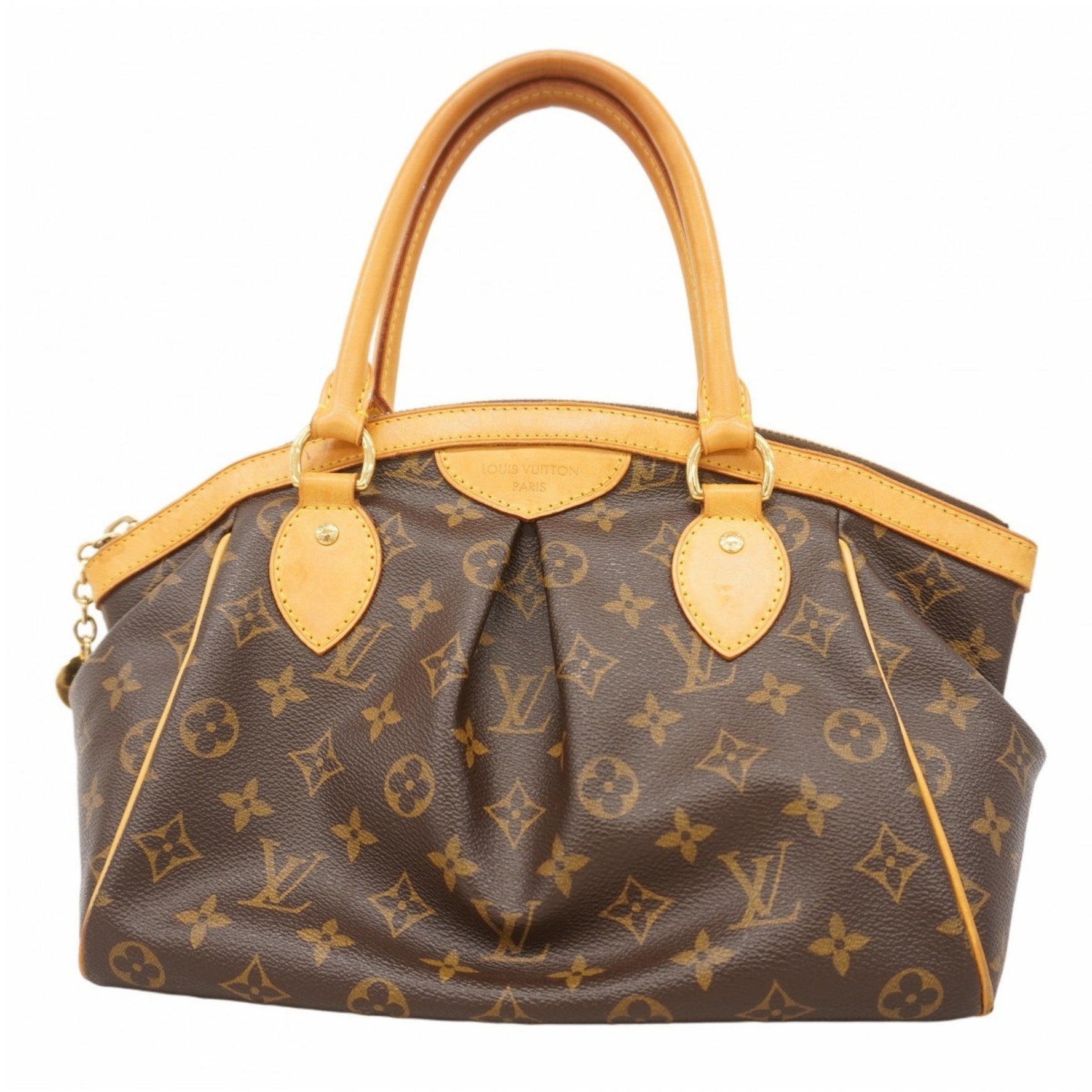 Louis Vuitton Monogram Tivoli PM Handbag M40143 Brown Women's