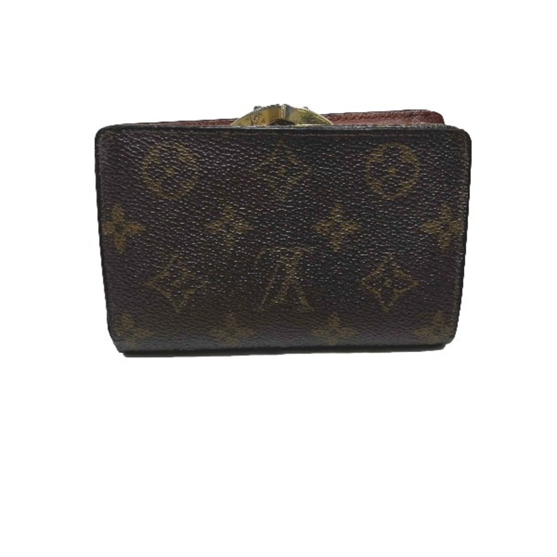 Louis Vuitton Porte Monebier Vienois Monogram Clasp Wallet with Card Pocket Bifold LV