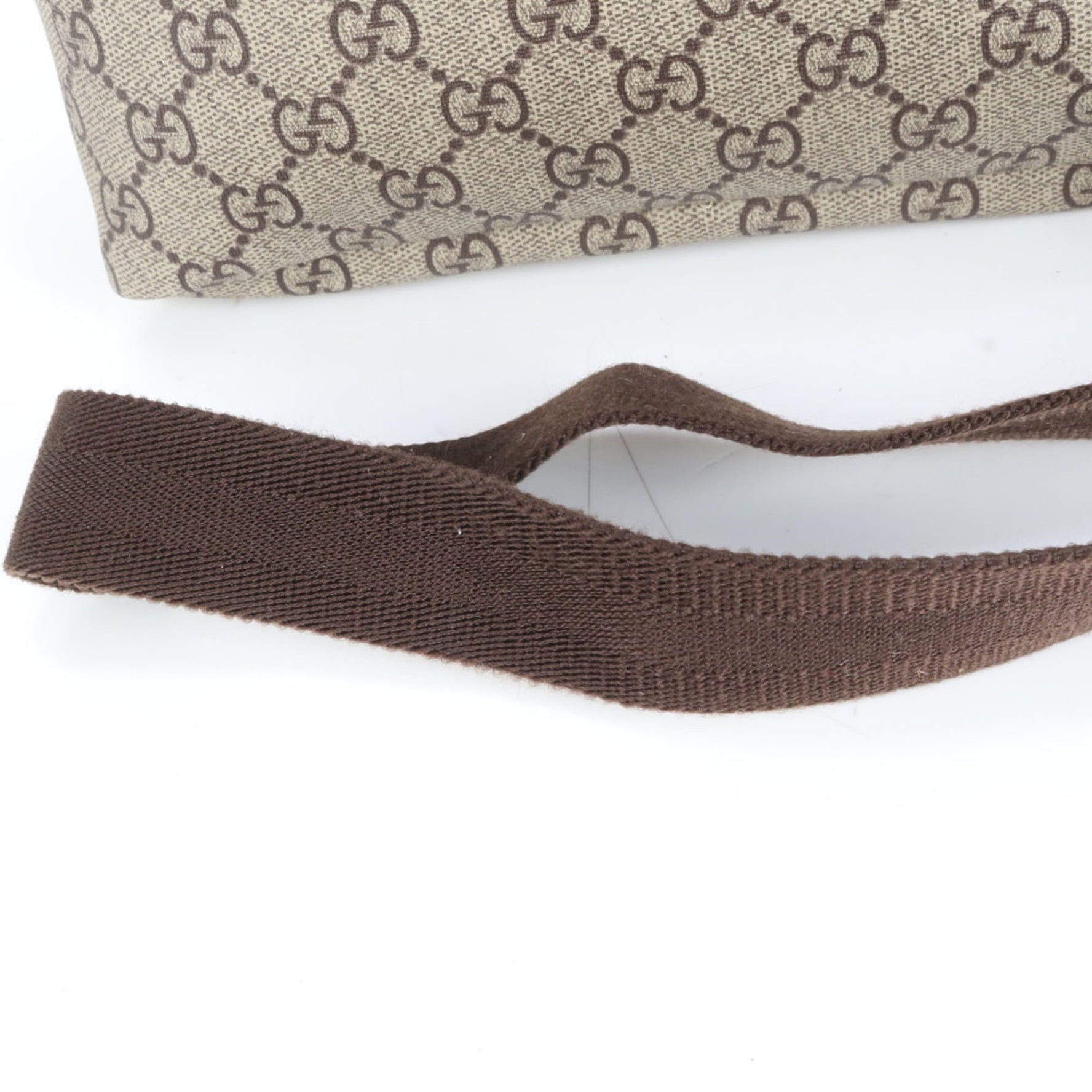 Gucci GG Supreme Leather Shoulder Bag, Crossbody Messenger