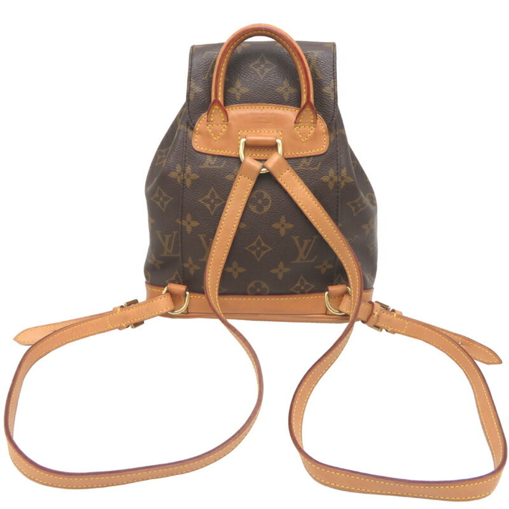 Louis Vuitton Mini Montsouris Backpack/Daypack Monogram Brown
