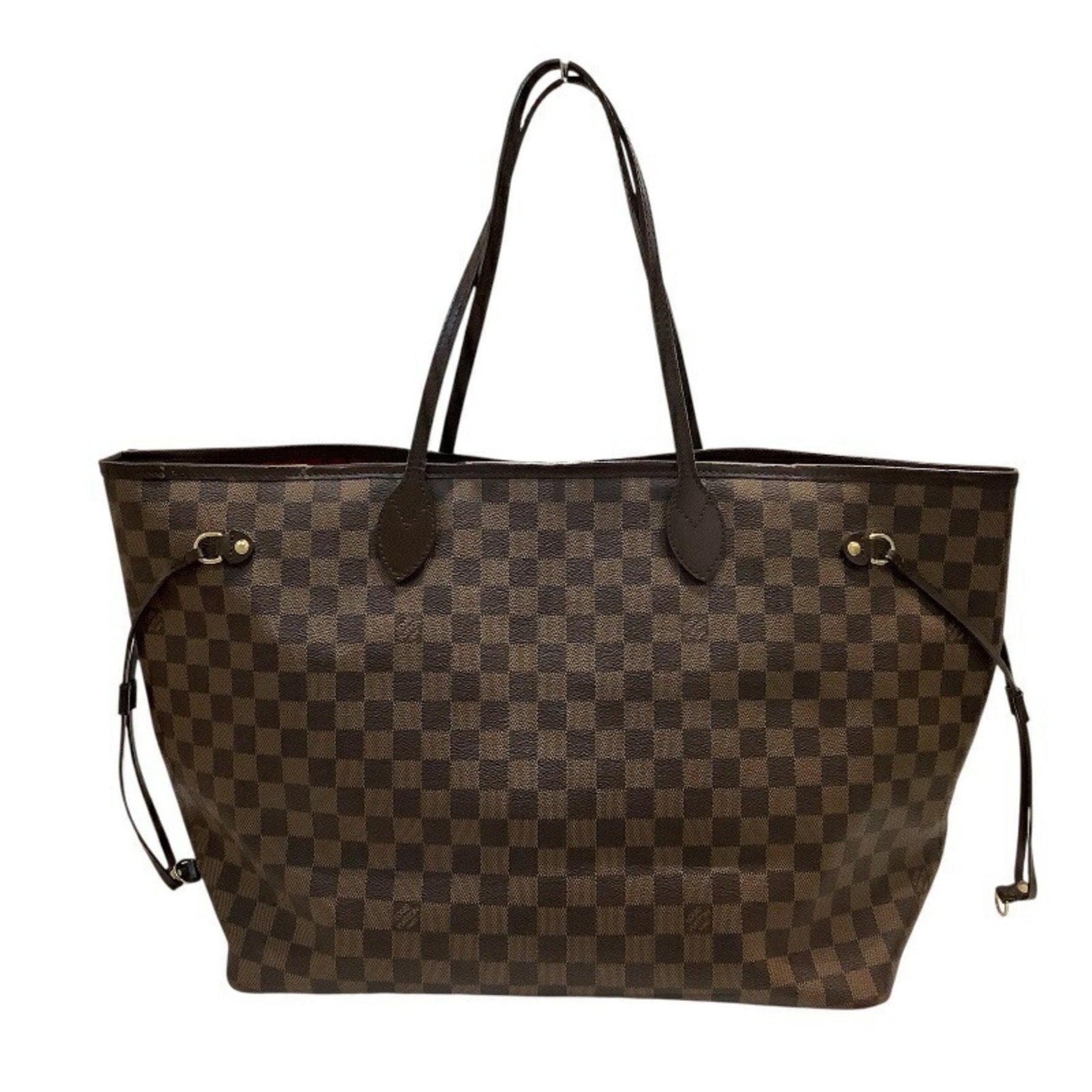 Louis Vuitton Neverfull GM Damier Ebene Tote Bag Large