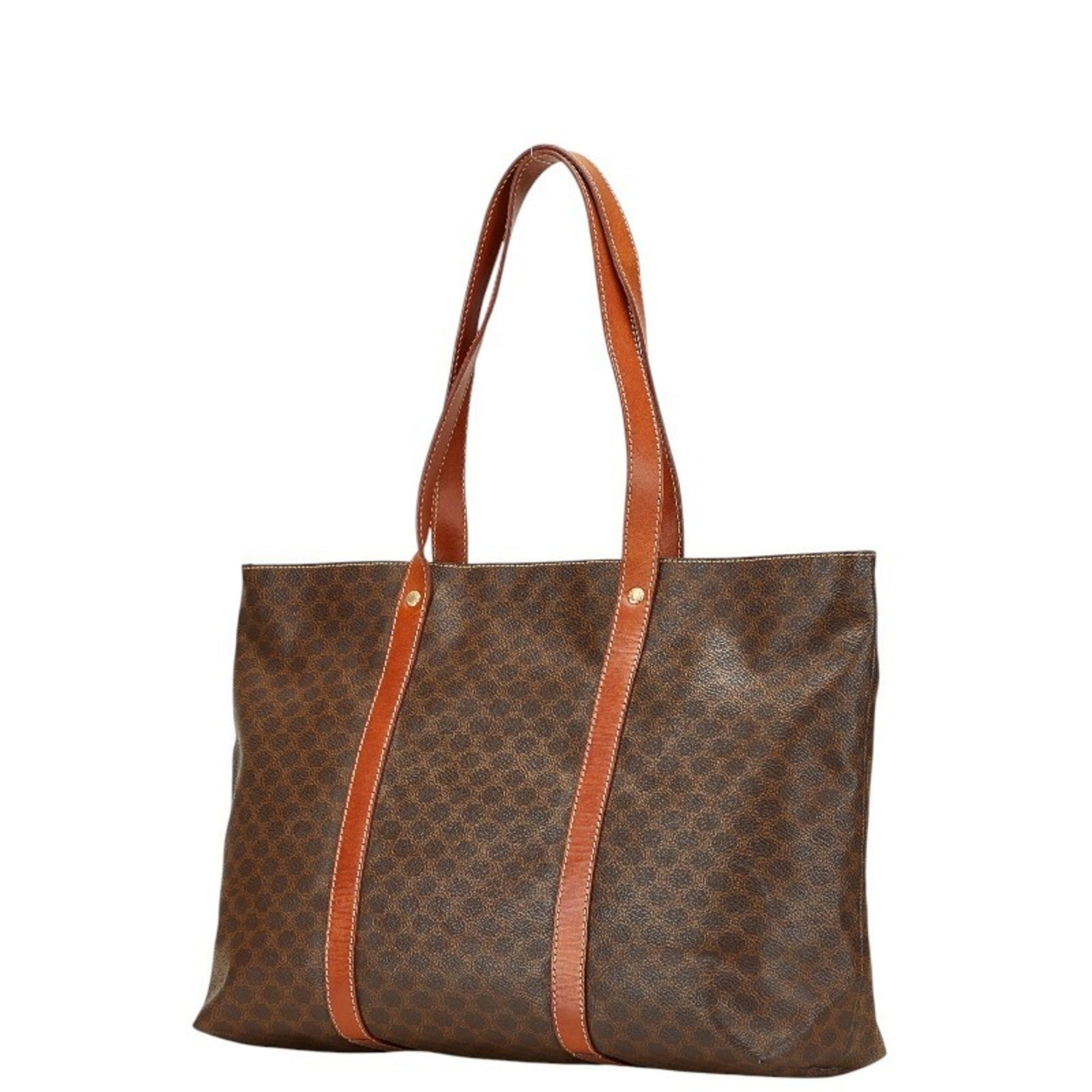 Celine Maca Tote Bag, Leather