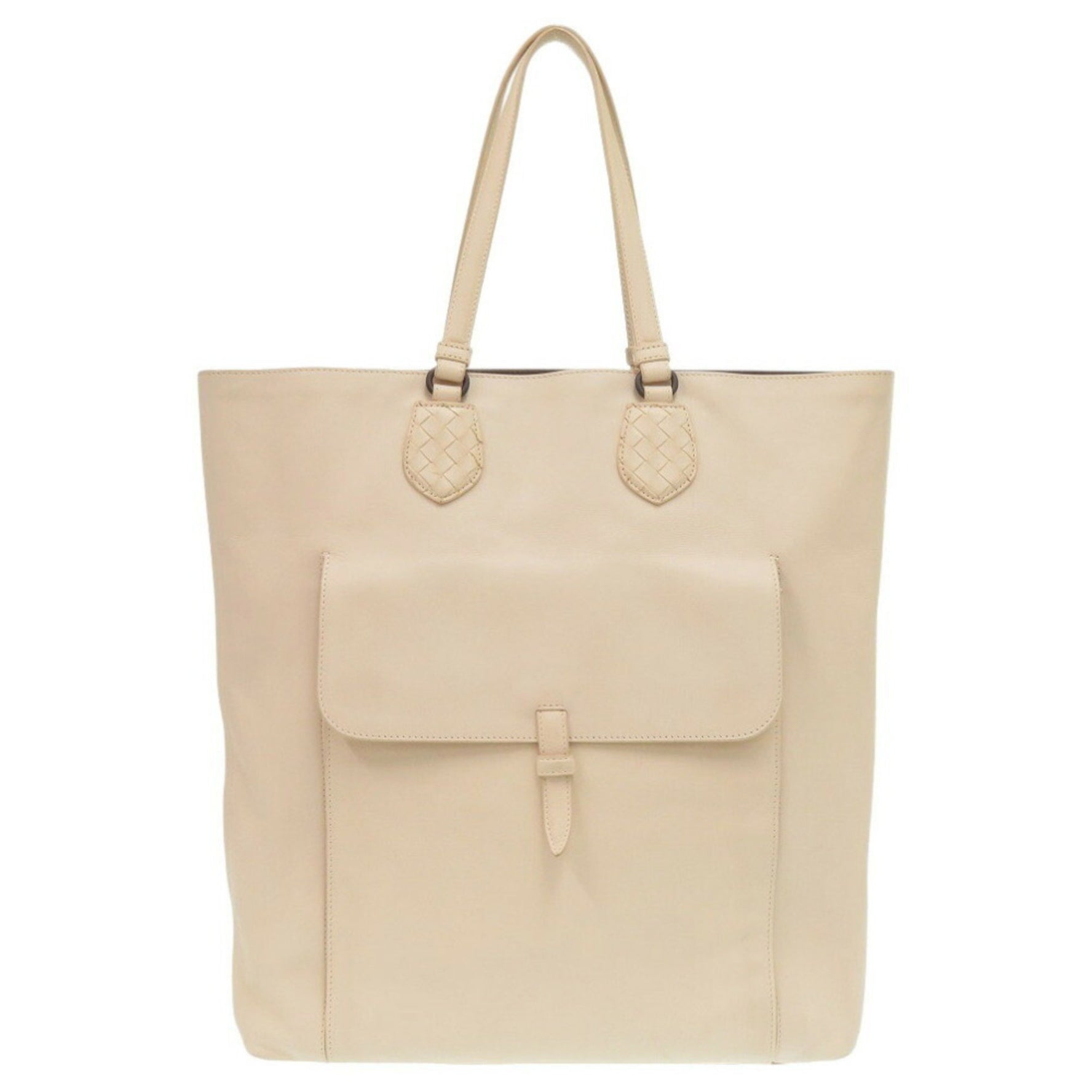 Bottega Veneta Intrecciato Leather Light Pink Tote Bag 0466BOTTEGAVENETA