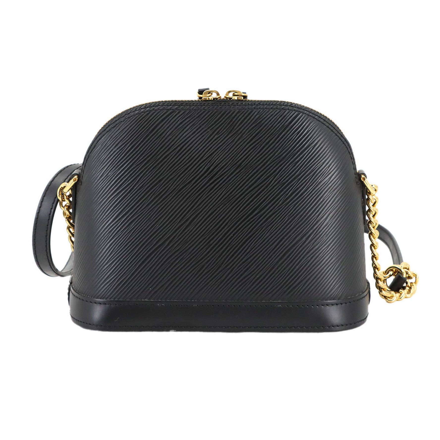 Louis Vuitton Epi Alma Mini Chain Shoulder Bag in Leather