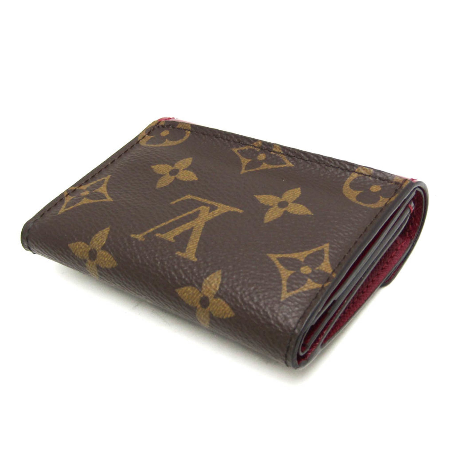 Louis Vuitton Monogram Zoe Wallet Monogram Wallet (tri-fold) Fuchsia,Monogram