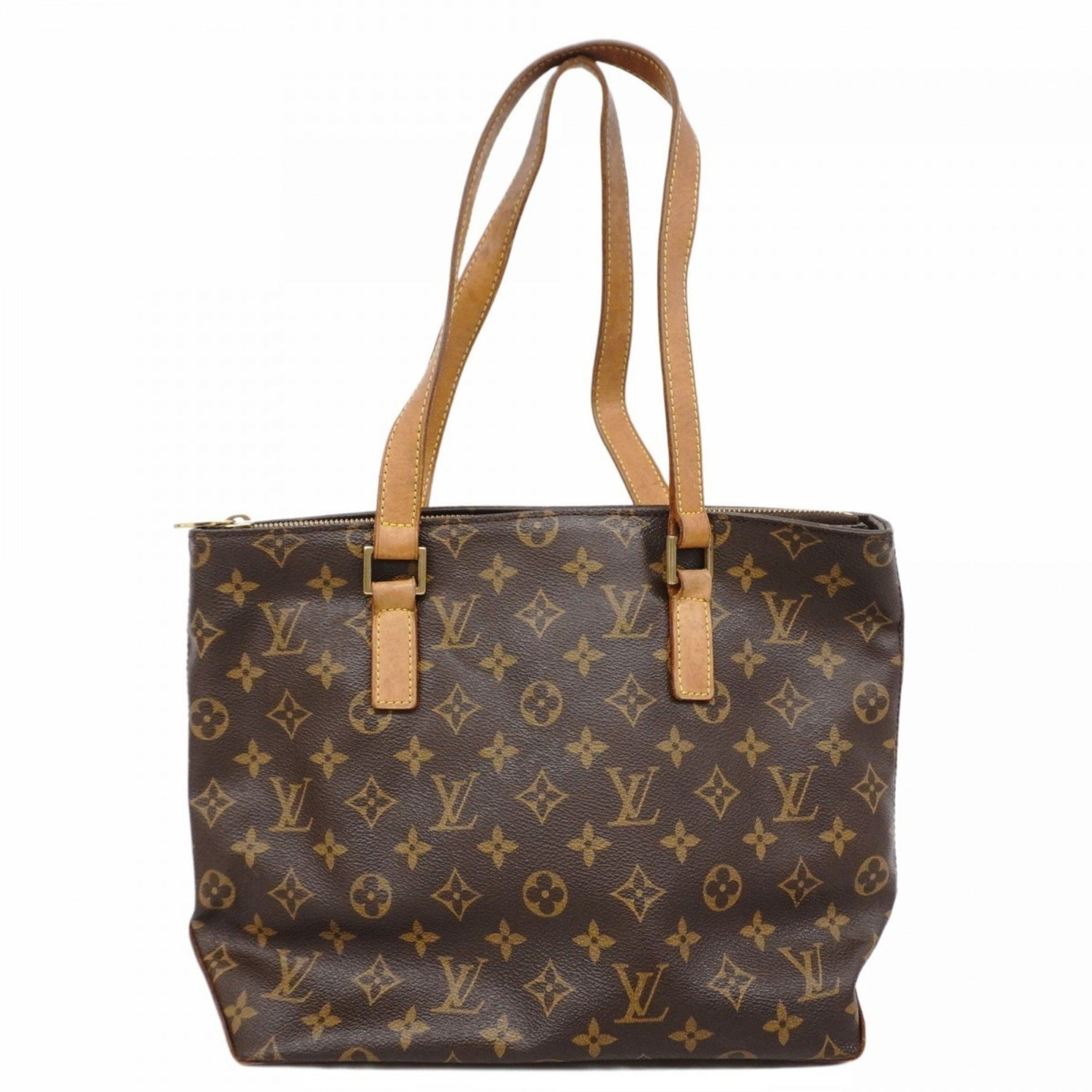 Louis Vuitton Monogram Cabas Piano Tote Bag M51148 Brown Women's P1146002