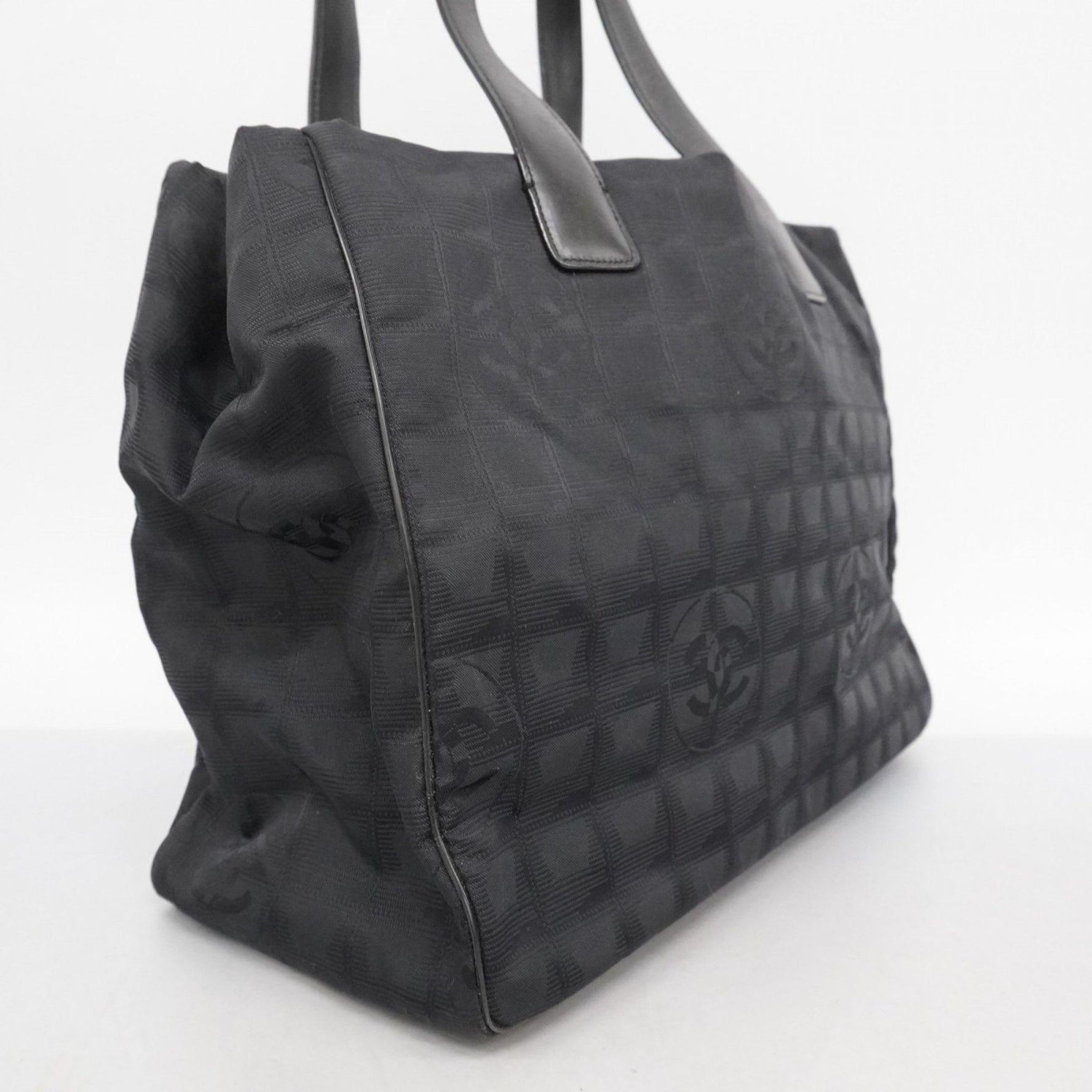 Chanel New Travel Nylon Tote Bag in Champagne