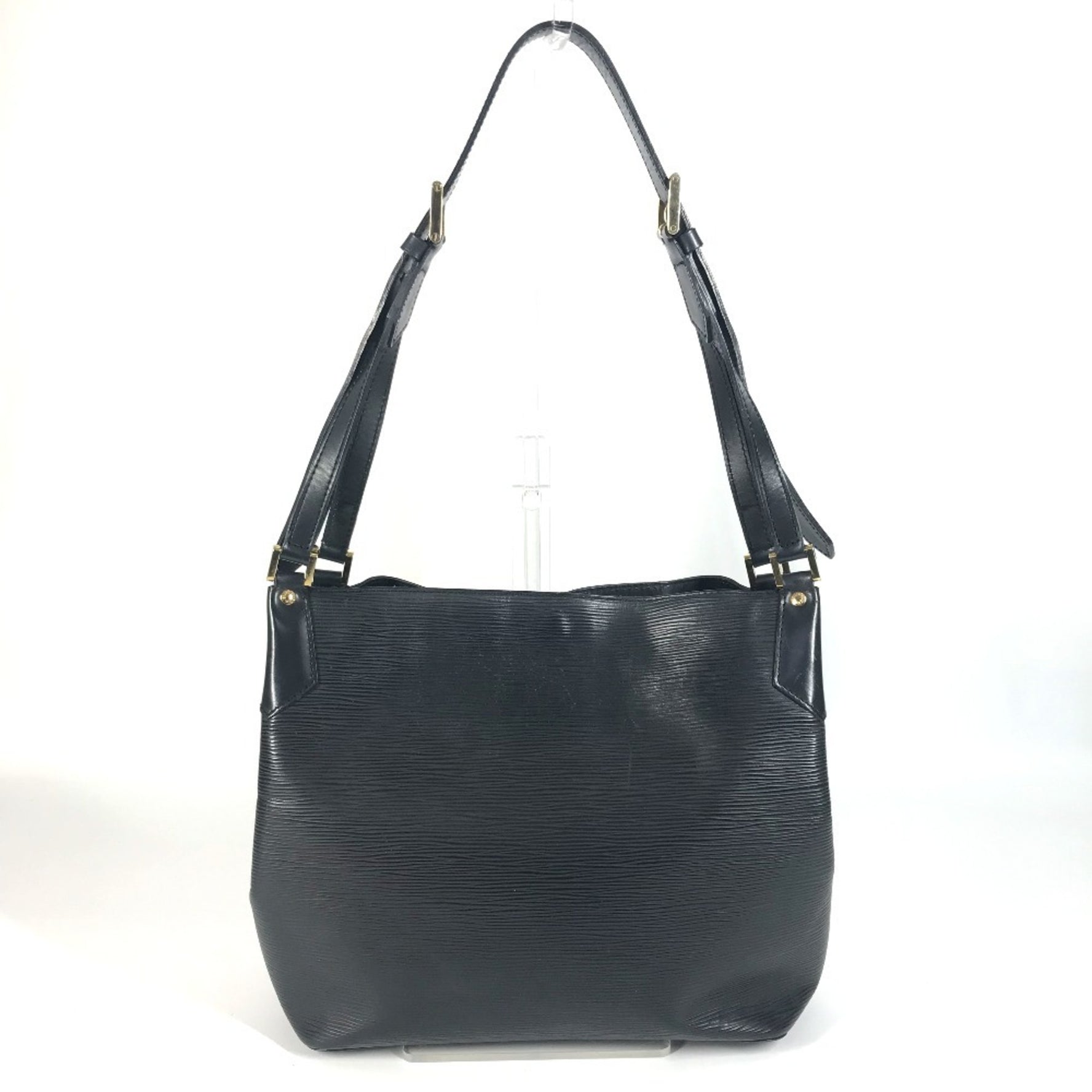 Louis Vuitton Epi Mandala MM Shoulder Bag Crossbody Leather Noir Black