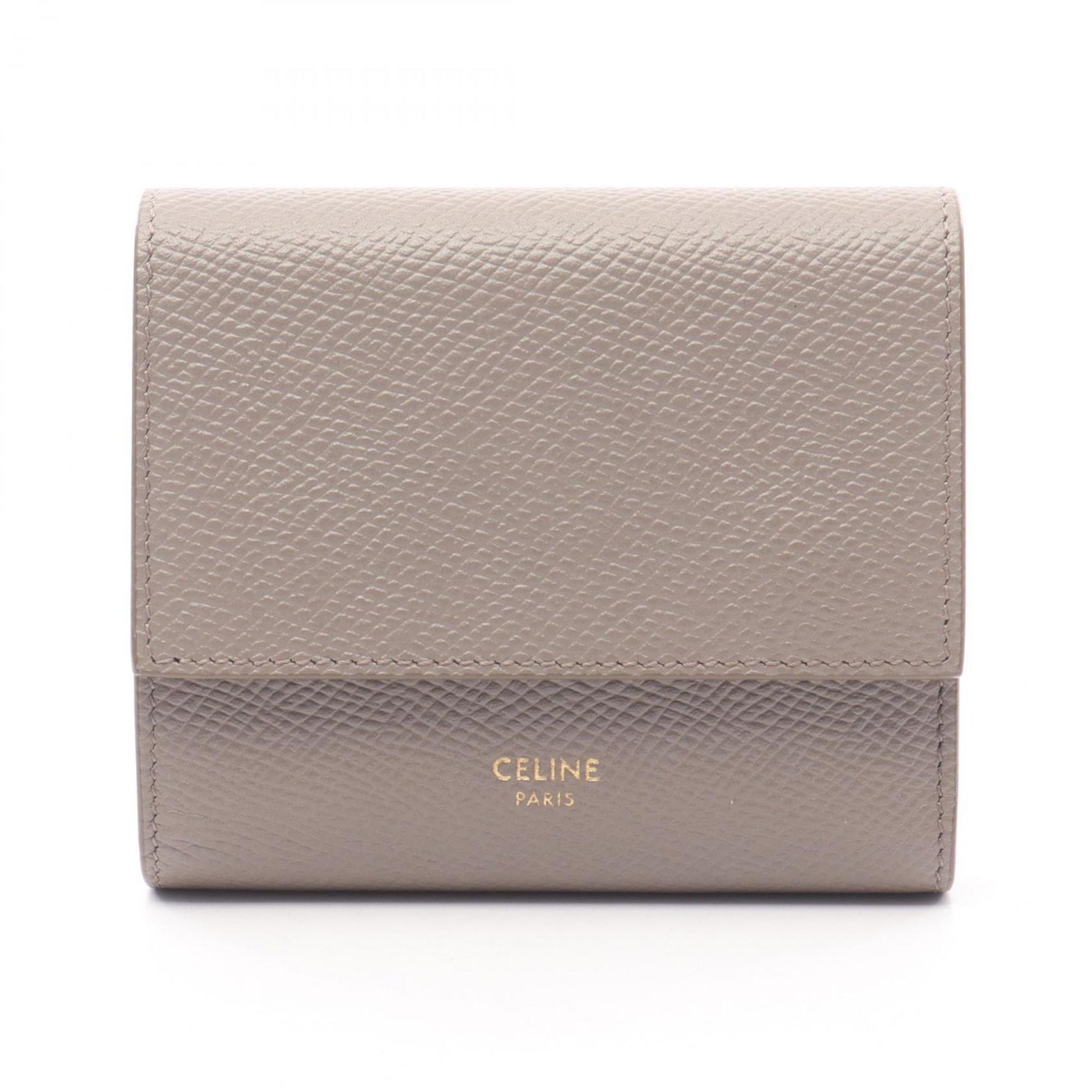 Celine Small Trifold Wallet, Leather