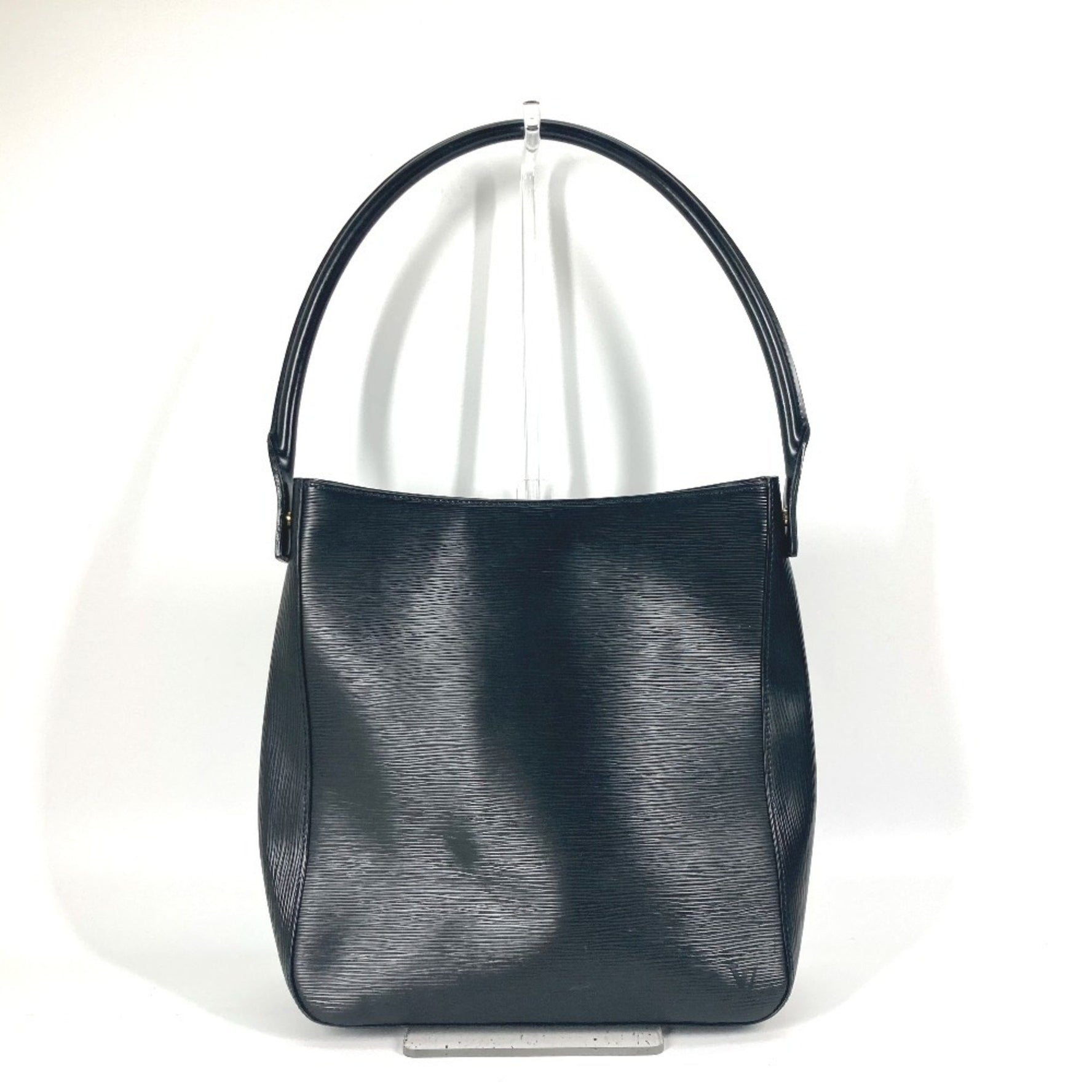 LOUIS VUITTON Epi Looping GM SP Special Order Shoulder Bag in Leather, Women's, Noir and Black