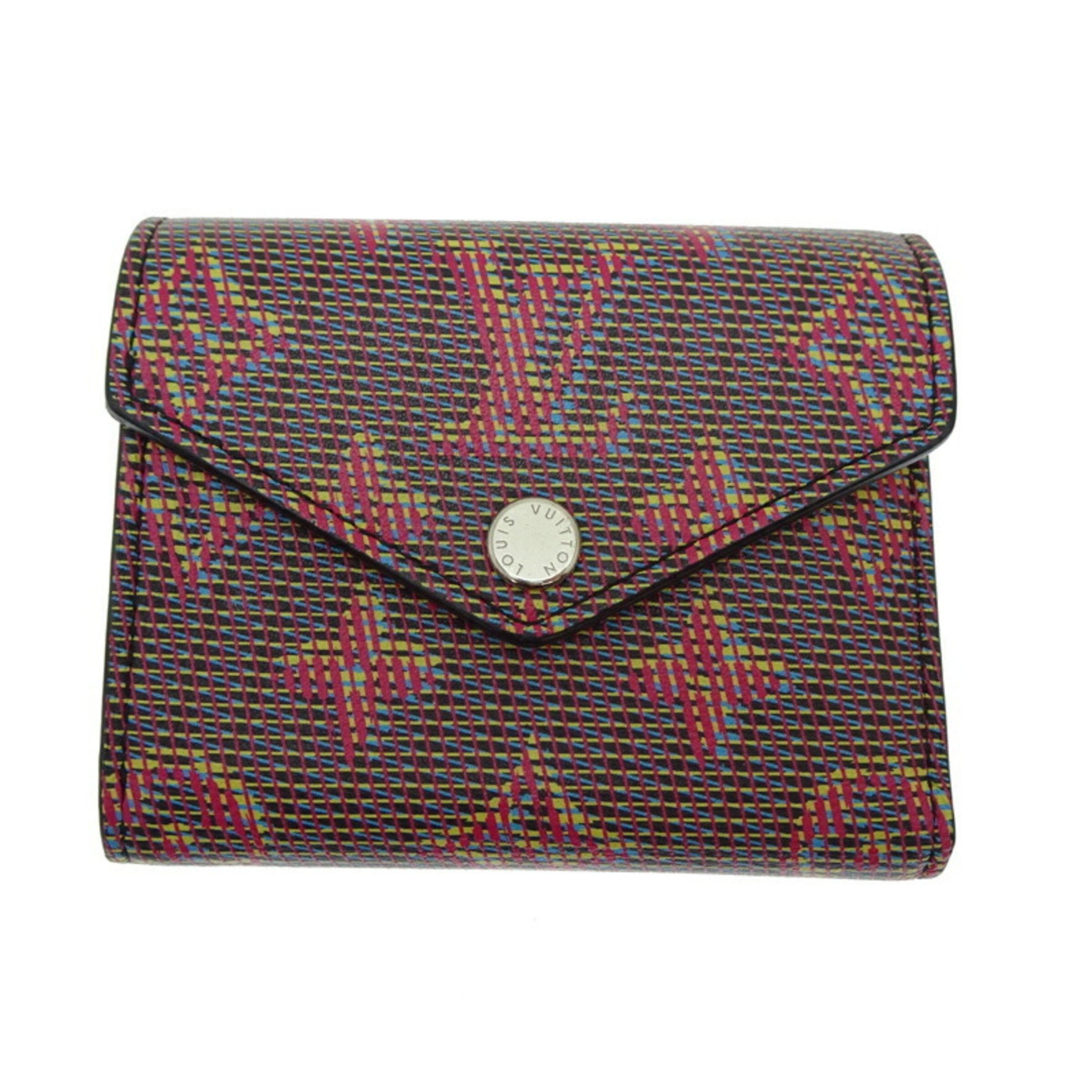 Louis Vuitton Portefeuille Zoe Tri-fold Wallet LV Pop Multicolor