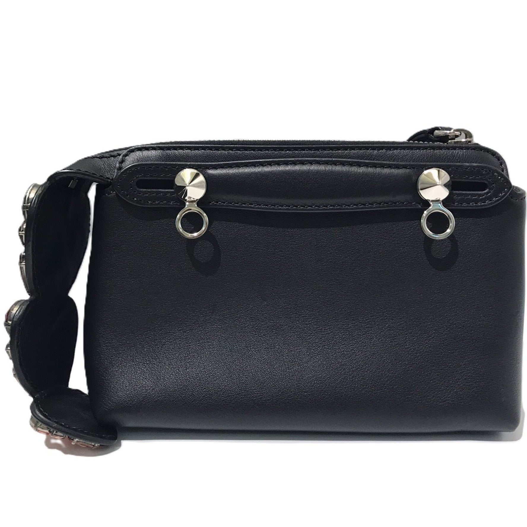 FENDI BY THE WAY MINI HANDBAG LEATHER STONE