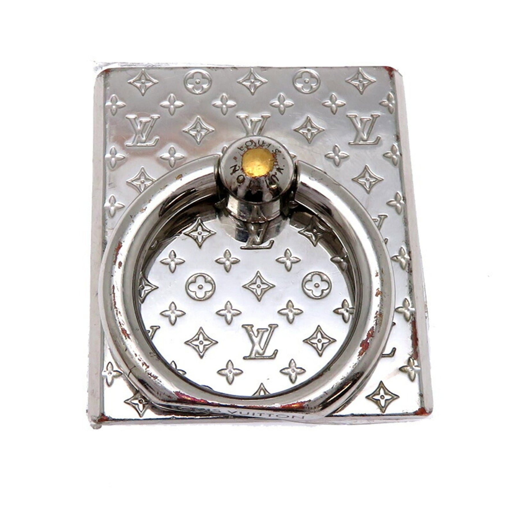 Louis Vuitton Support Telephone Nanogram Women's and Men's Accessories M67285 Metal