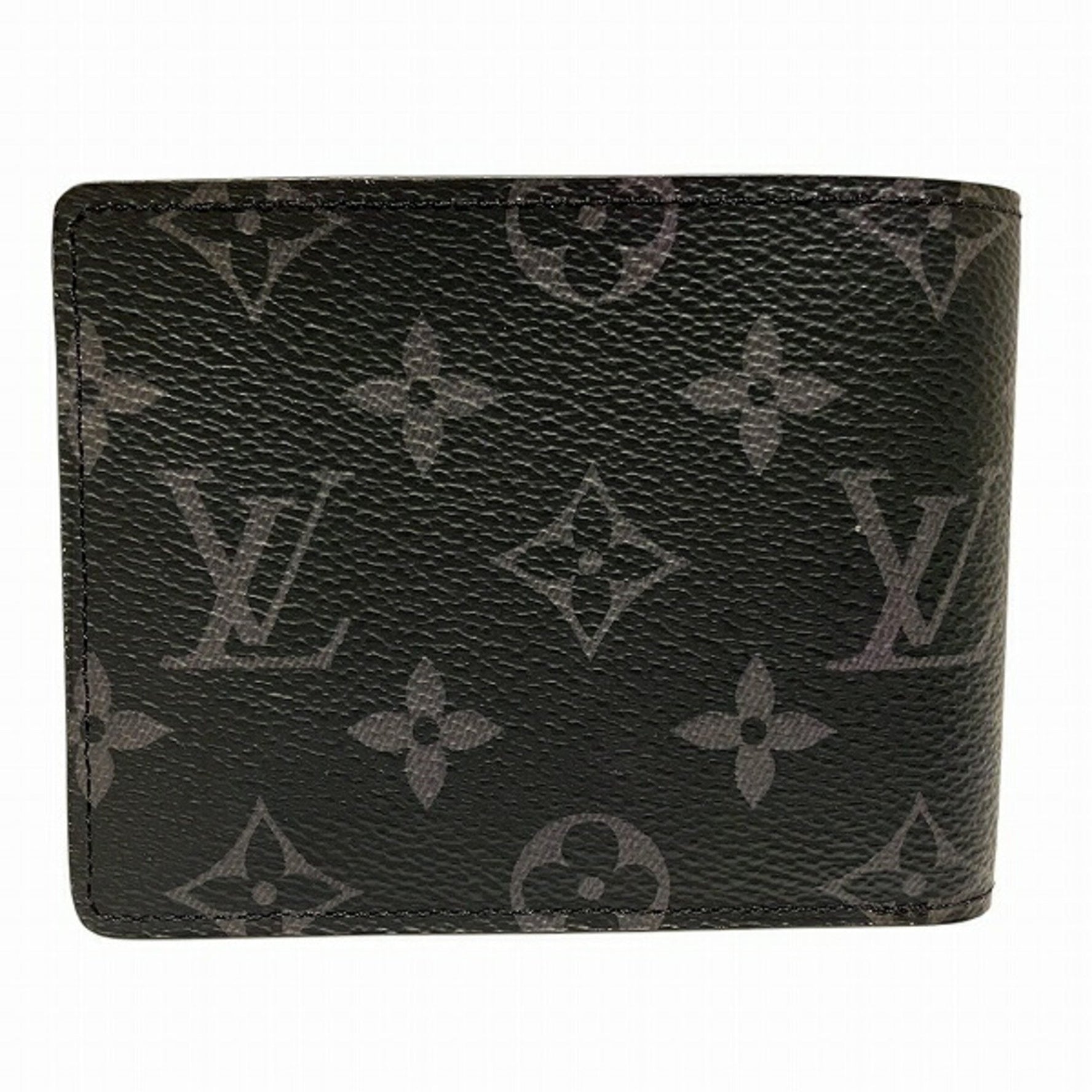 Louis Vuitton Monogram Eclipse Portefeuille Multiple Bi-fold Wallet